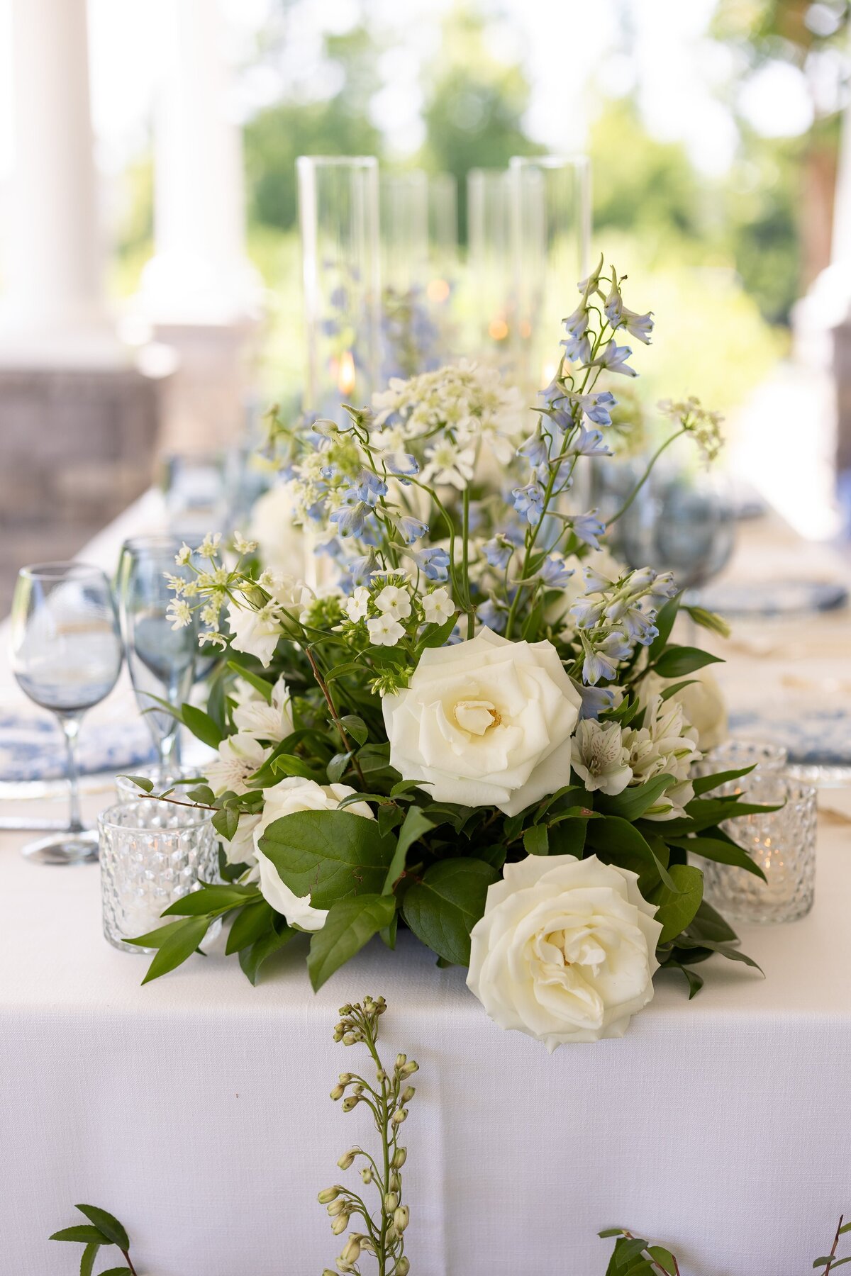 blue-and-white-wedding-centerpiece-tablescape-detail-shot-dc
