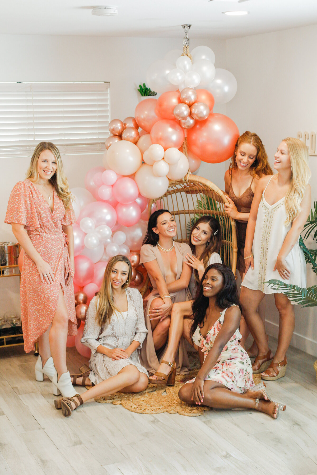 Make a splash with a lively poolside bachelorette bash in Scottsdale, featuring oversized floaties, tropical drinks, and lots of laughs. This gallery captures the vibrant energy and carefree spirit of a day spent celebrating with the bride tribe.
