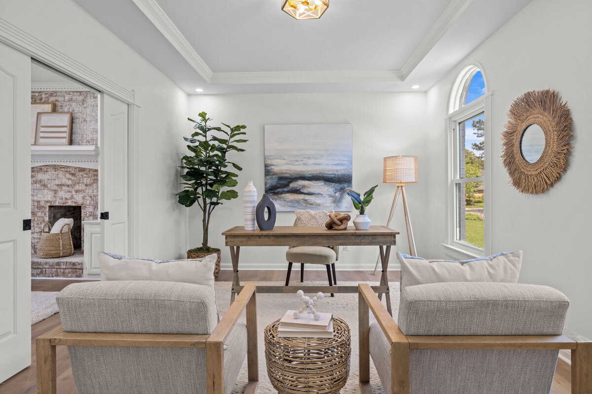 Model home staging for new builds
