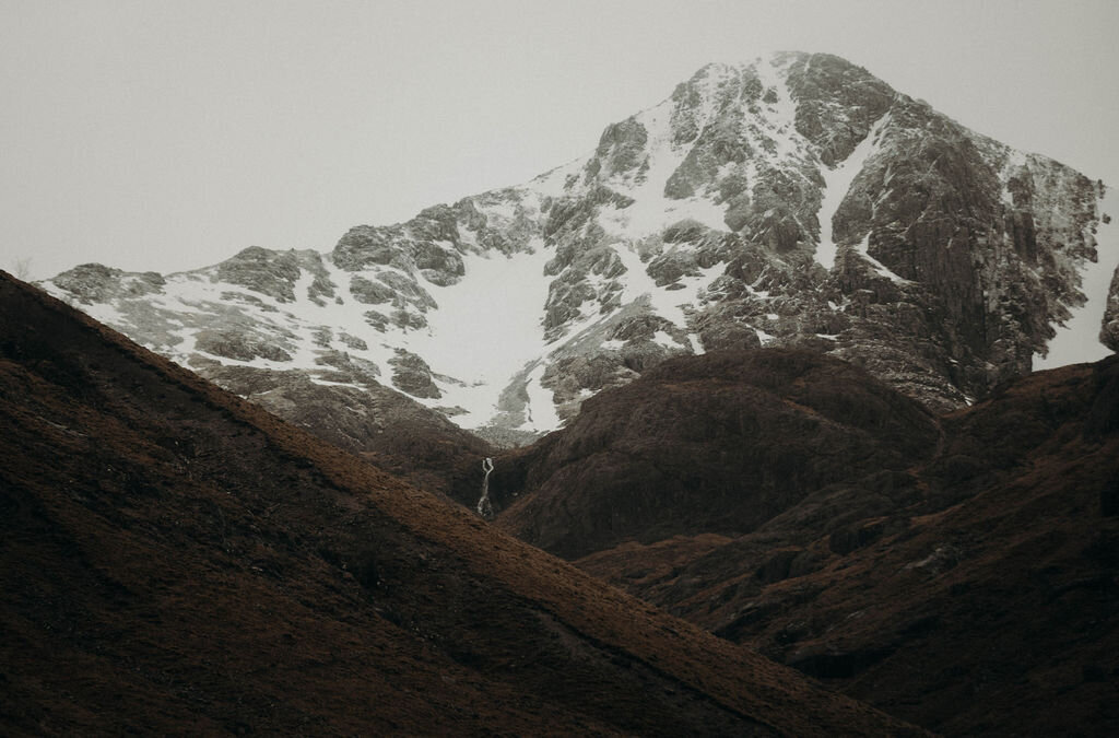 three sisters glencoe scottish highlands mountains