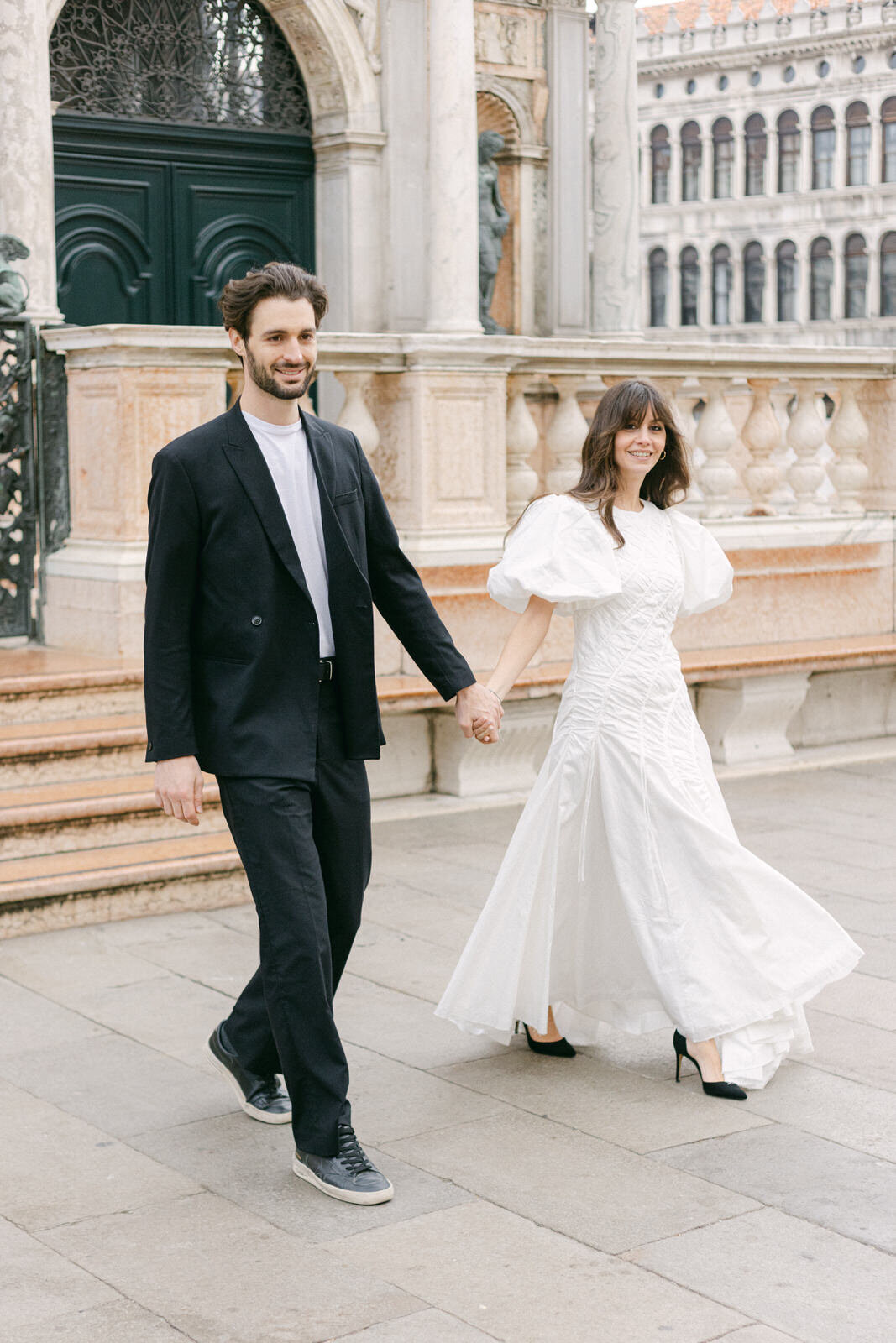 engagement session in Venice, Italy