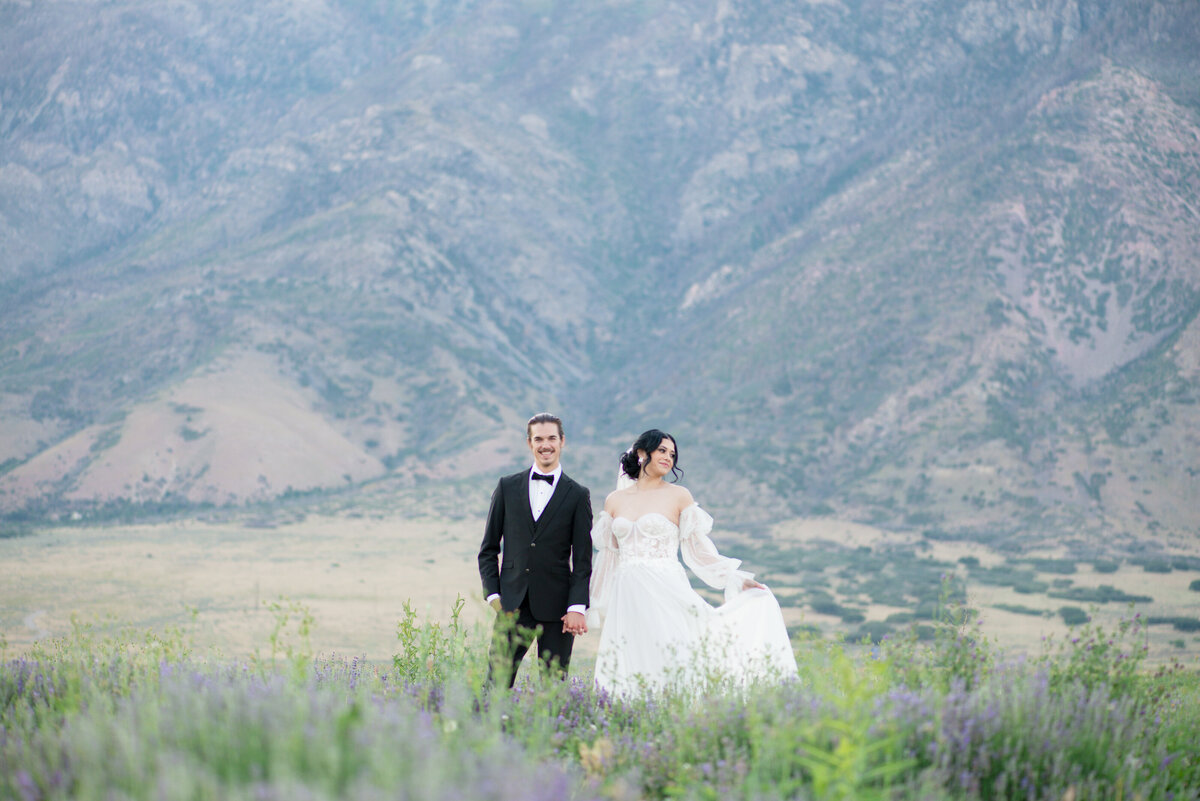 Lavender Fields Wedding - Utah Photographer AlliChelle -189