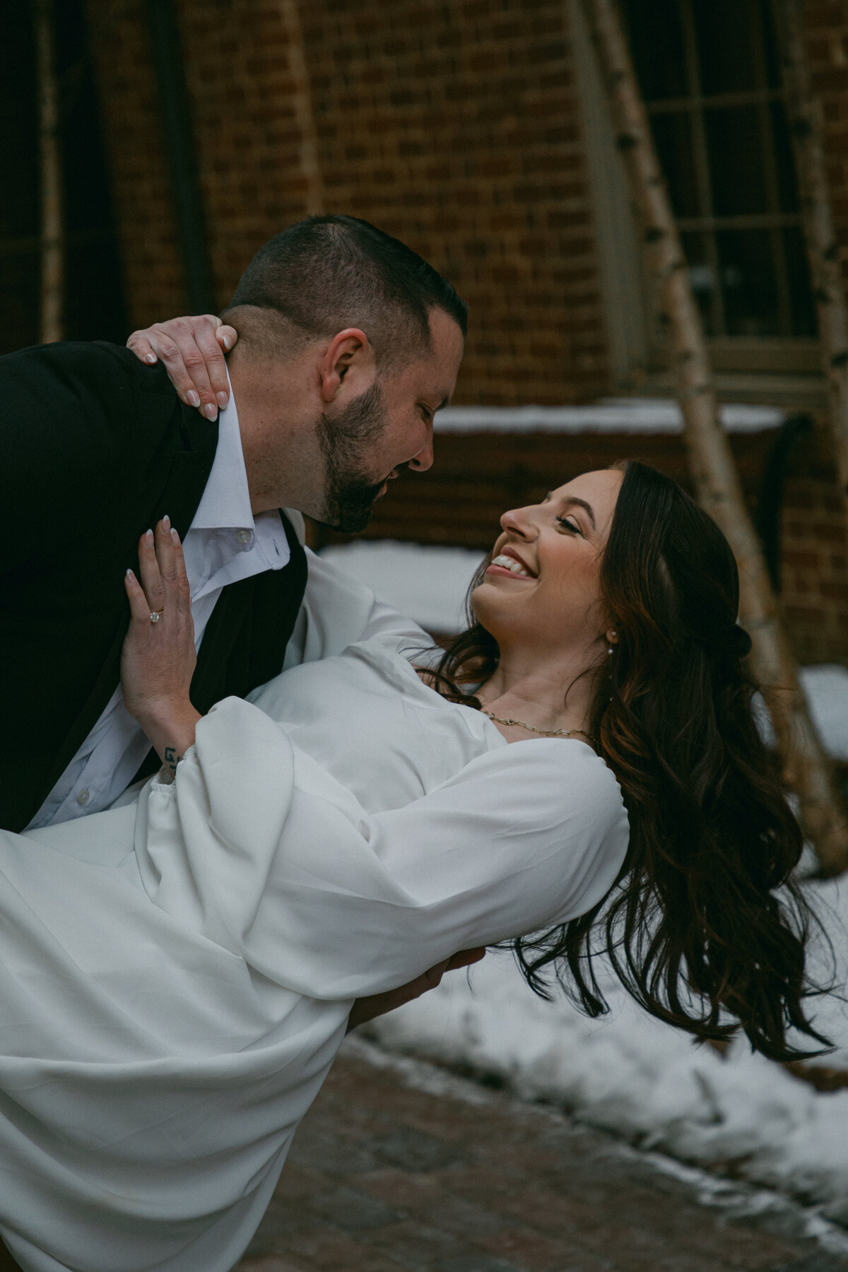 engagement photoshoot in lancaster city pennsylvania