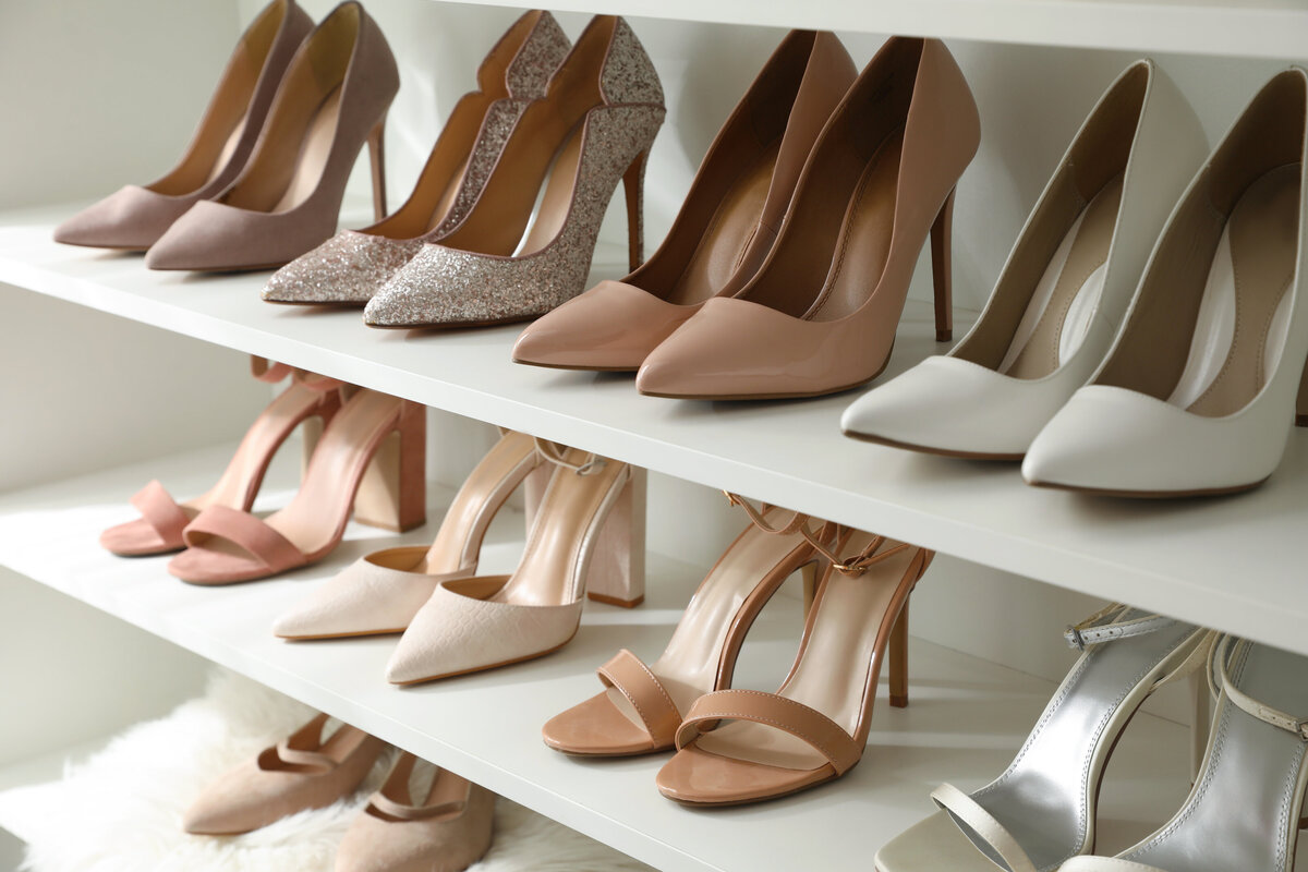 Organze high heels