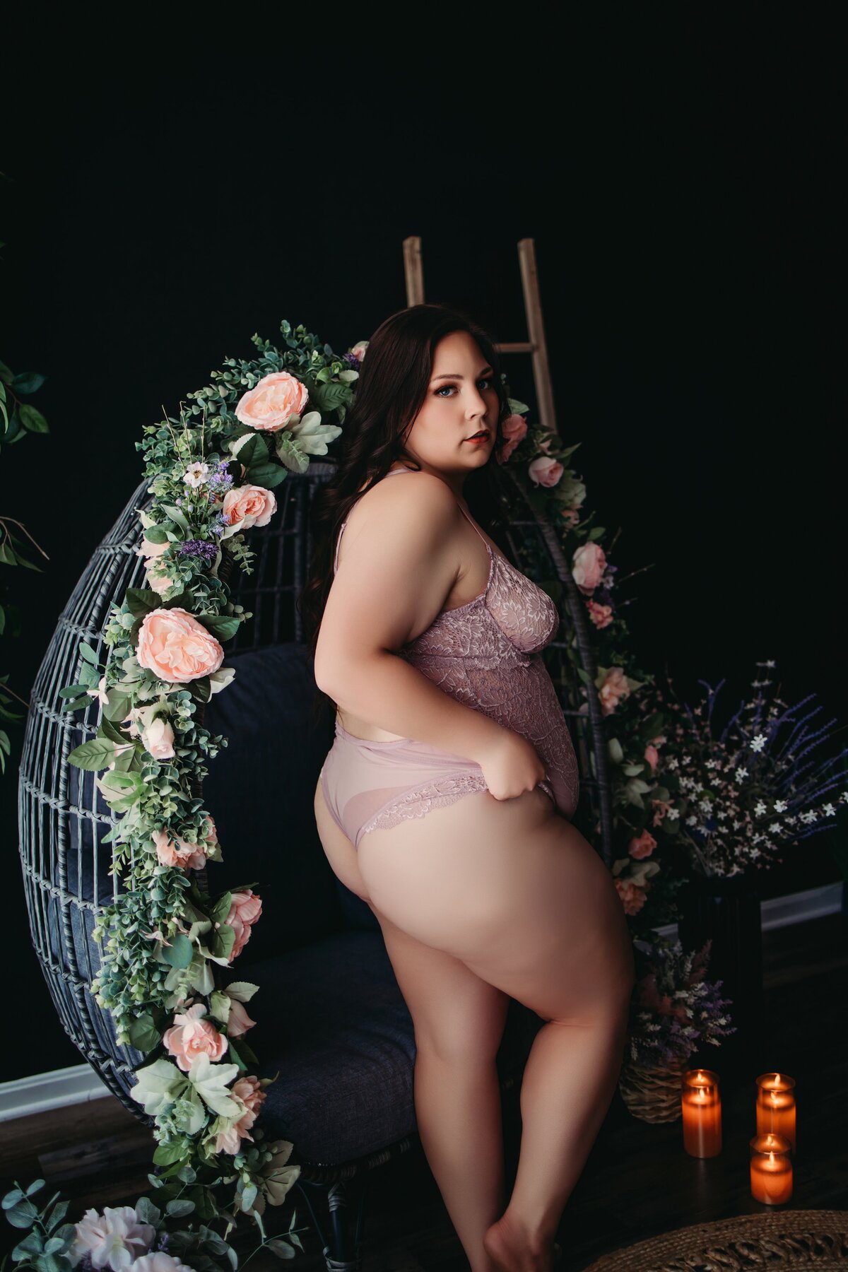 Montana after her boudoir session