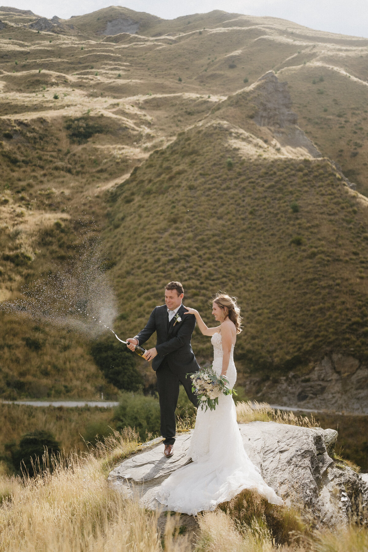 Melissa Clark Photography - Queenstown Wedding Photographer - Lavender Farm Wedding - Lindsey & Ryan 2.3.24-54