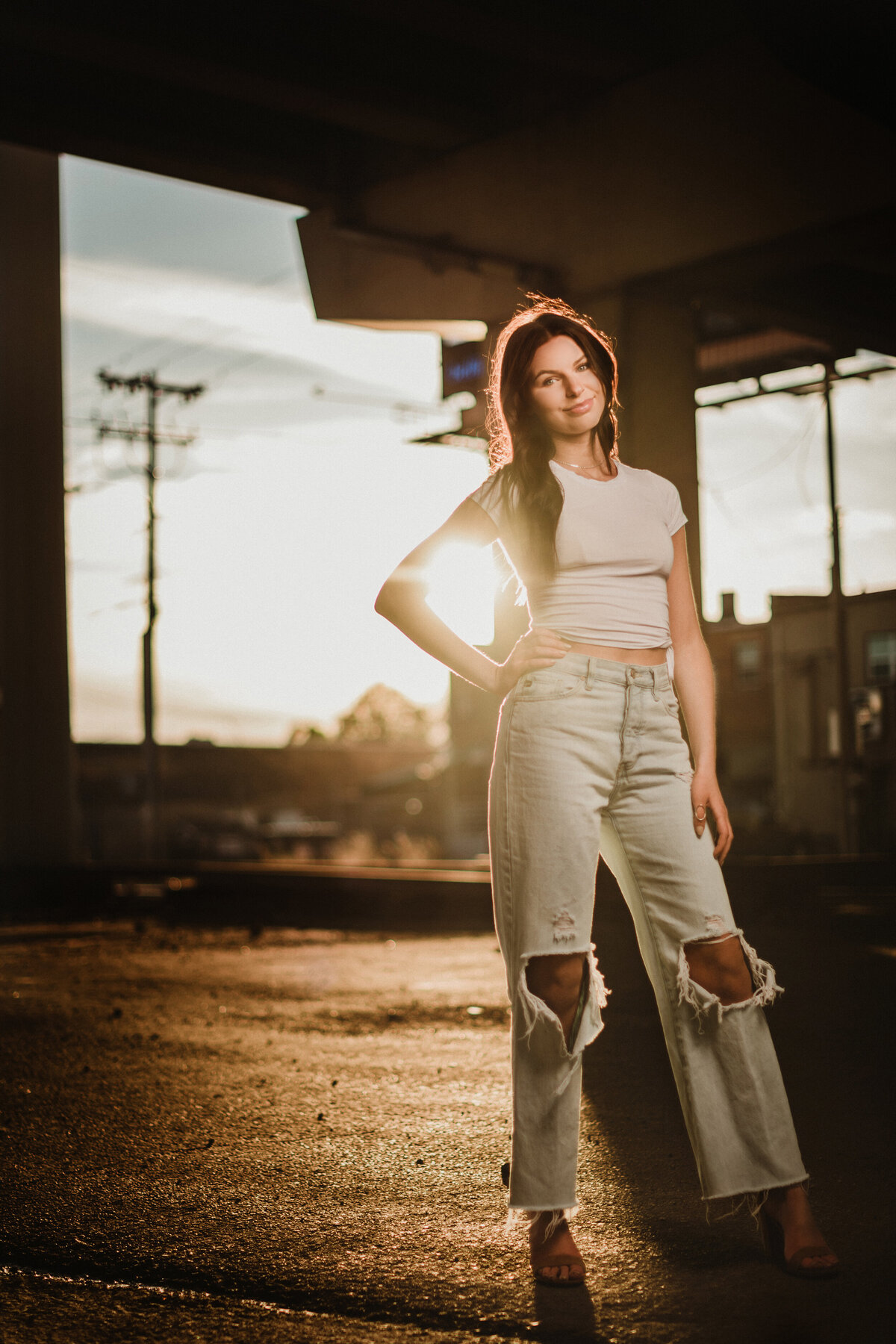Green Bay high school senior session