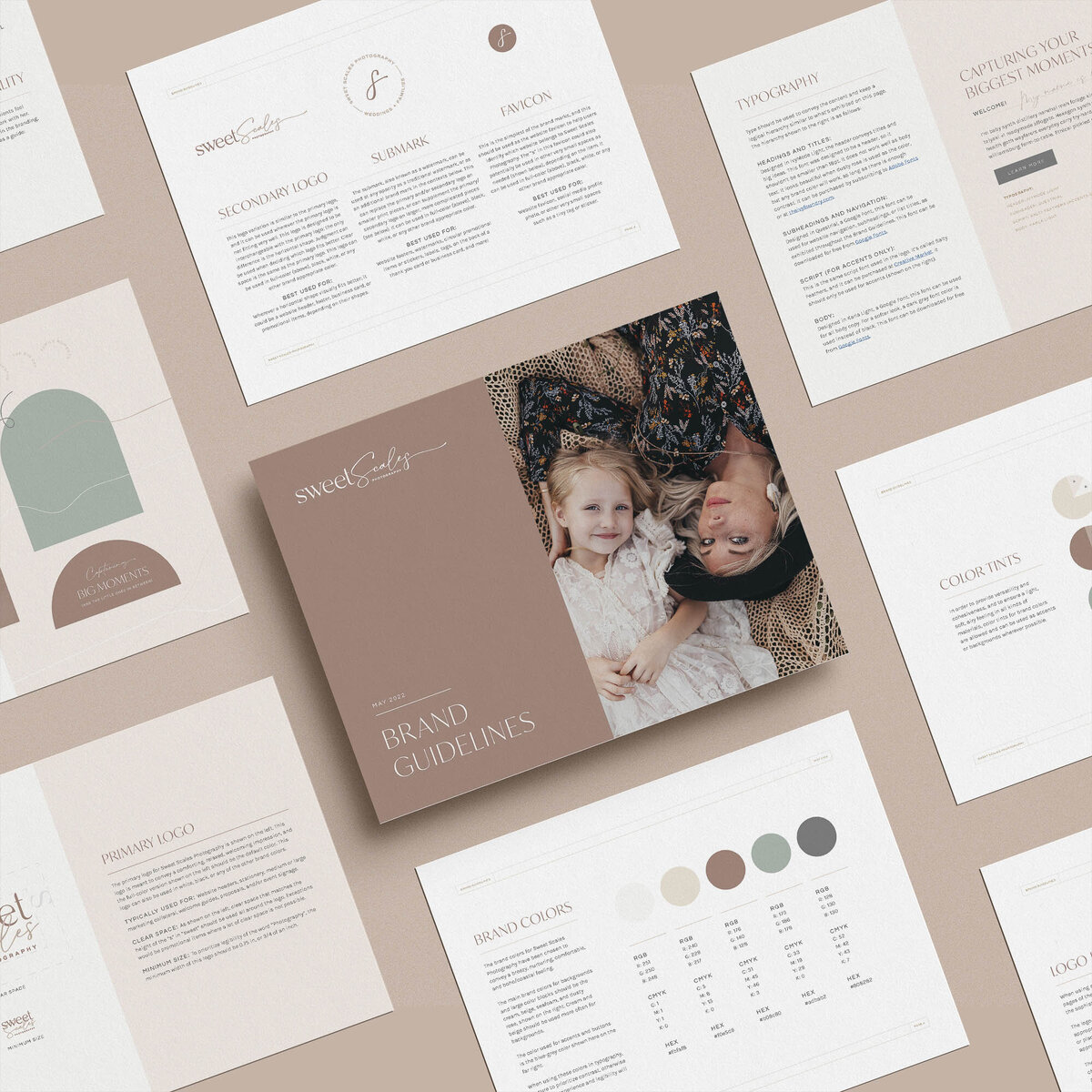 Sweet Scales Photography Brand Guidelines
