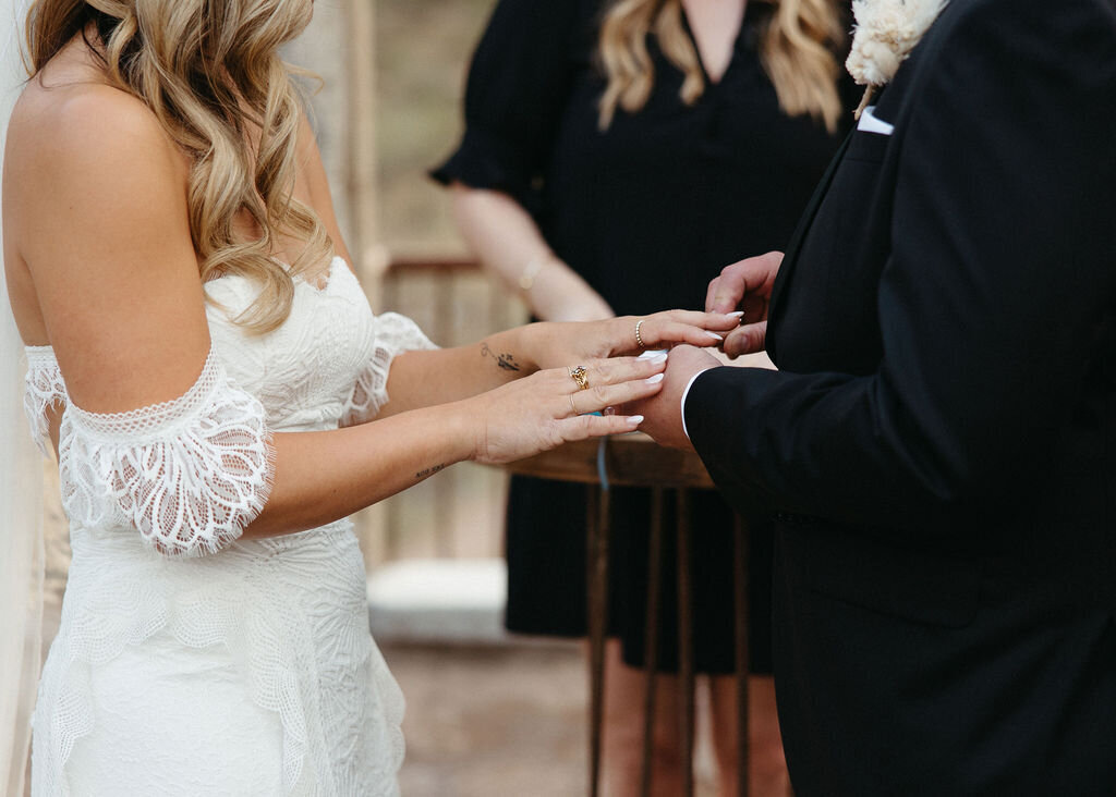 Romantic Jerome, Arizona wedding planned and styled by BTO Events