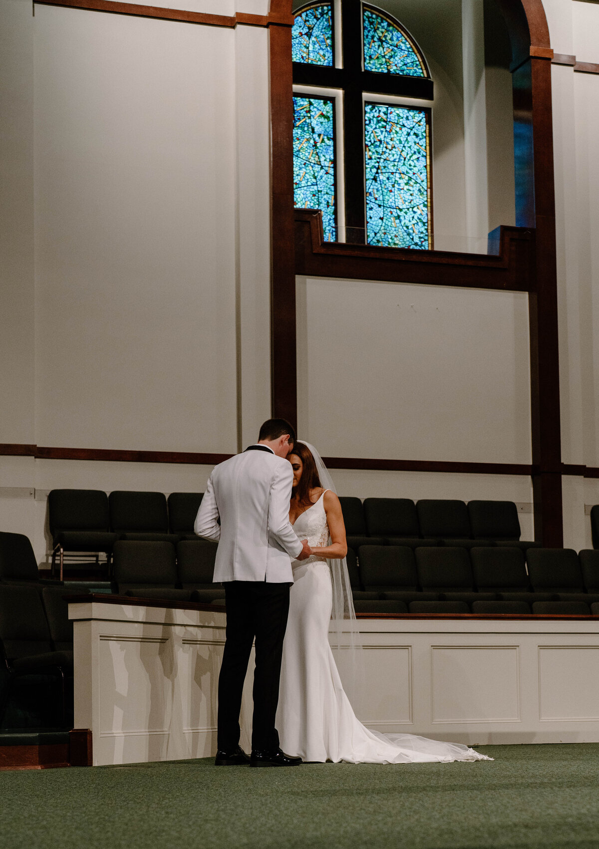 Central Baptist church Wedding_Livingston Texas_Courtney LaSalle Photography-6