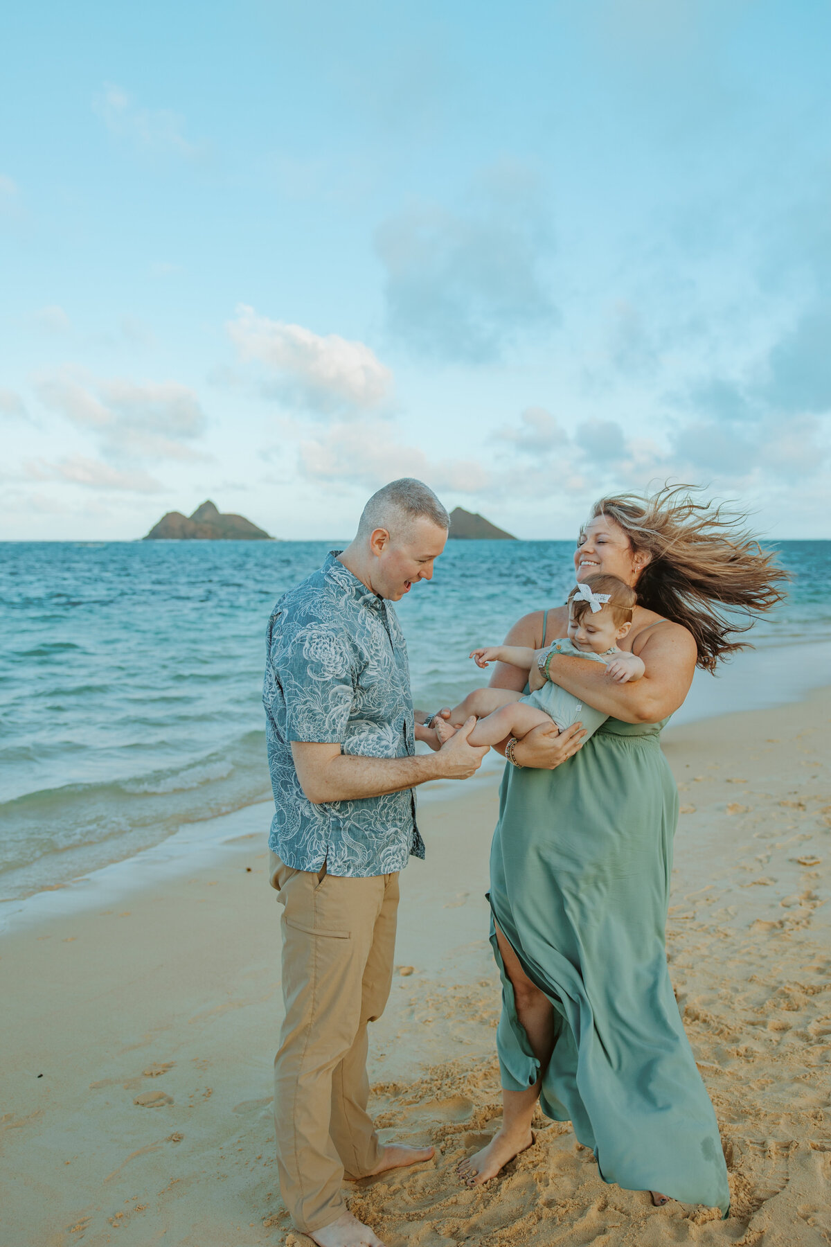 family photos in Oahu