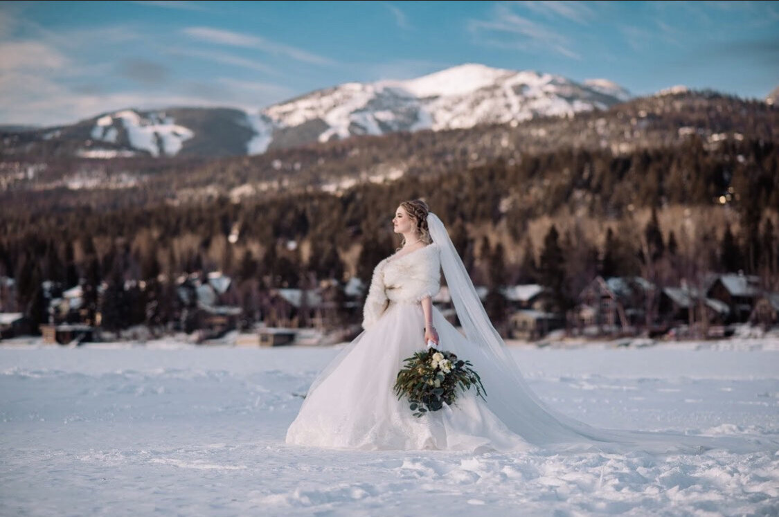 winter bride