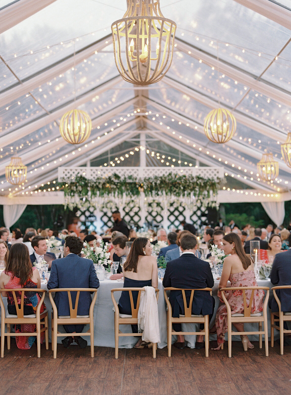 Luxury Southern Tented Wedding on Sea Island, GA-53