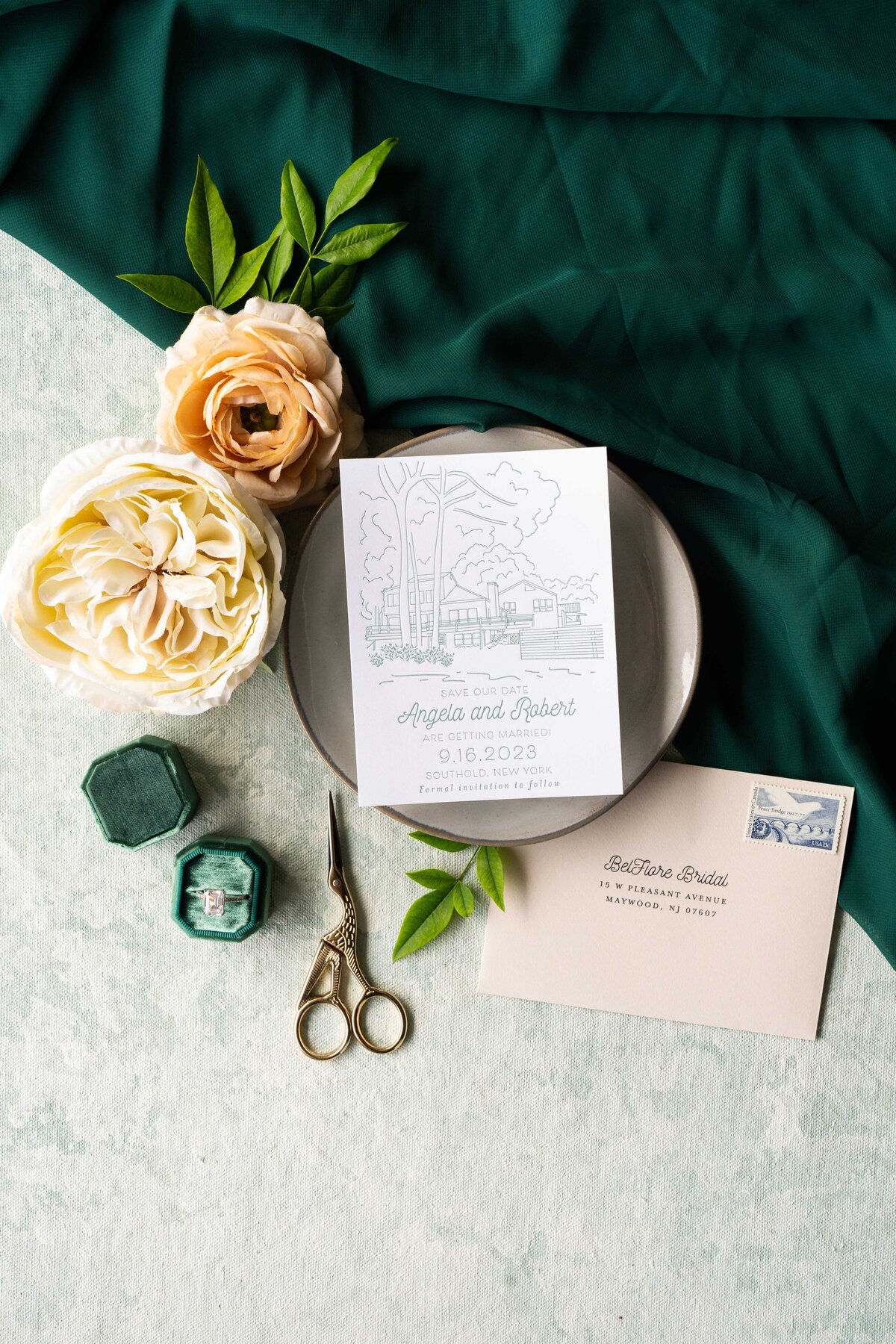 lace-and-belle_letterpress-save-the-date-with-illustration