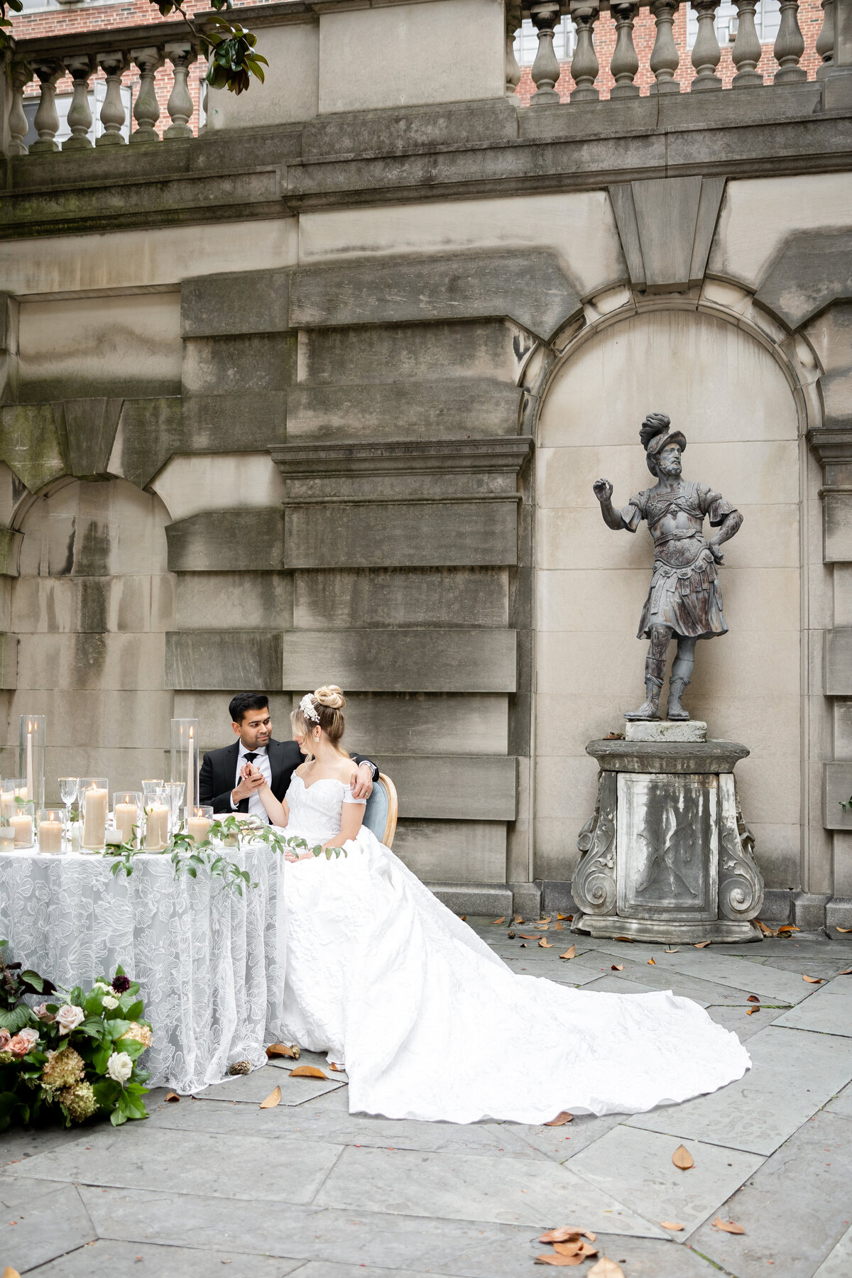 Larz Anderson House Wedding Luxury DC Wedding Day  - Haley Day Photo H+R-172