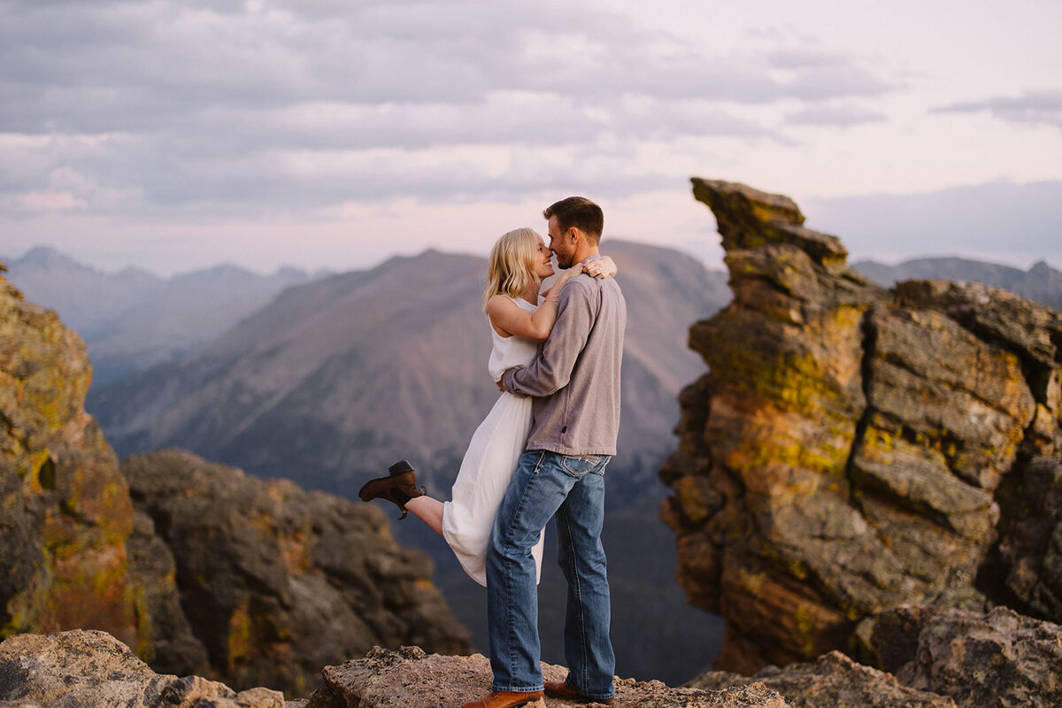 Fort Collins Engagement Wedding Photographer Denver LGBTQ Queer Same Sex Inclusive Estes Park Colorado Venue Planner RMNP Liz Osban 083