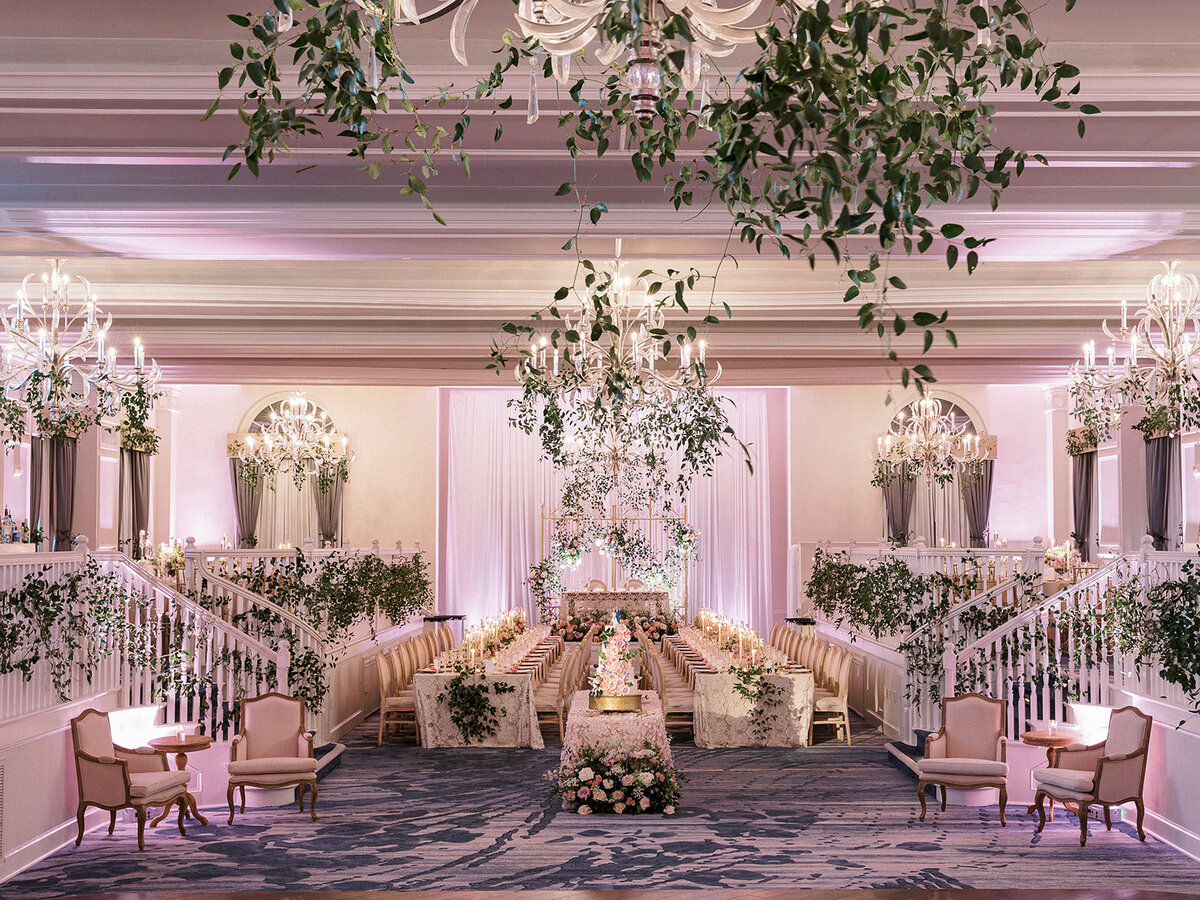 25 - Don Cesar Wedding Grand Ballroom Reception - Tampa Bay Wedding Planner