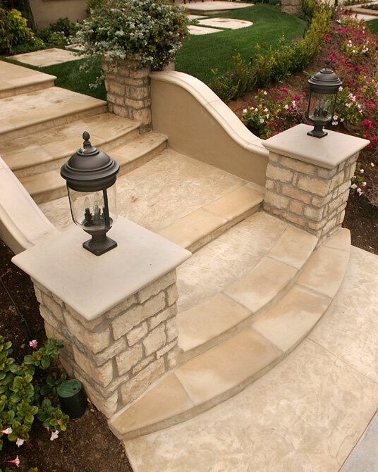 Stair Treads, Wall and Pilaster Caps