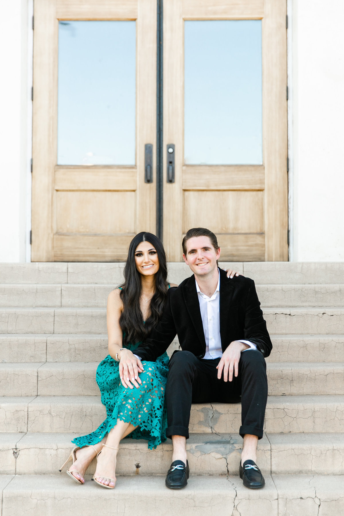 Karlie Colleen Photography - Arizona Engagement City Shoot - Kim & Tim-146