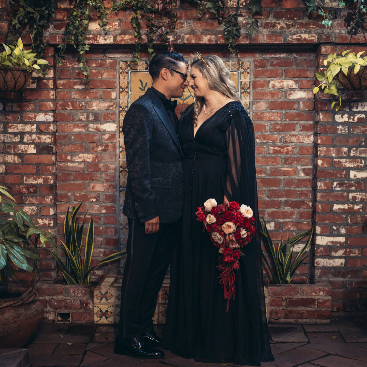 Wedding at Carondelet House, Los Angeles
