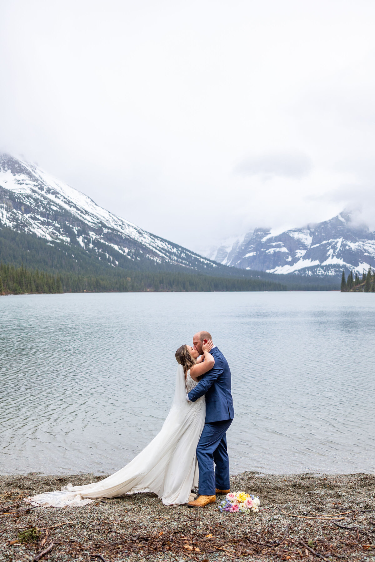 Lake Josephine Elopement (5)