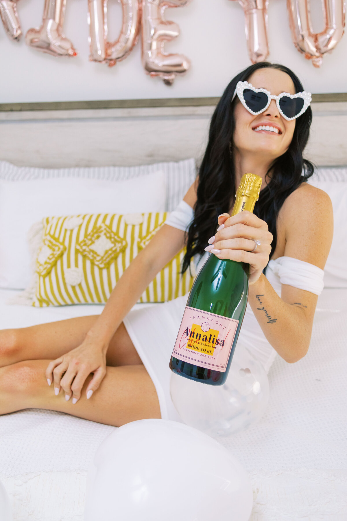 Make a splash with a lively poolside bachelorette bash in Scottsdale, featuring oversized floaties, tropical drinks, and lots of laughs. This gallery captures the vibrant energy and carefree spirit of a day spent celebrating with the bride tribe.