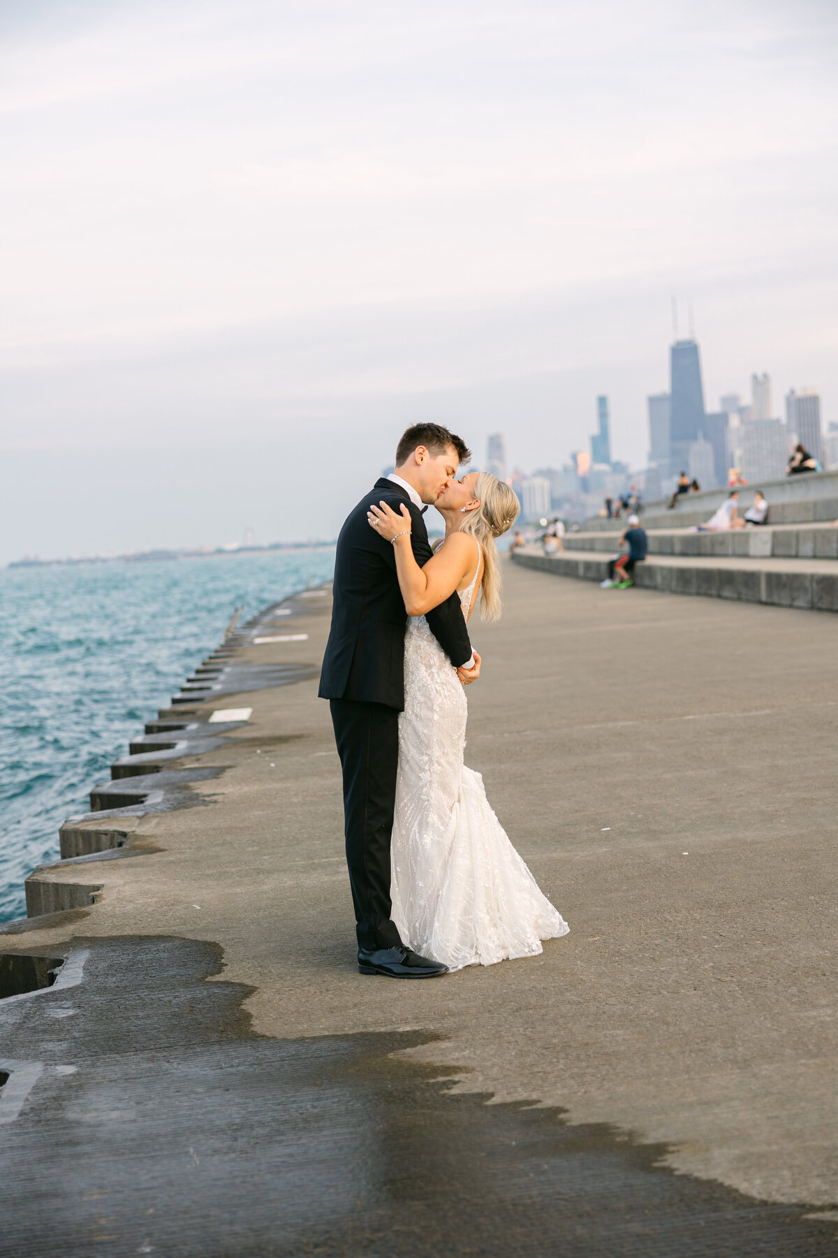 Chicago Theatre on the Lake Wedding Taylor & Eric-133