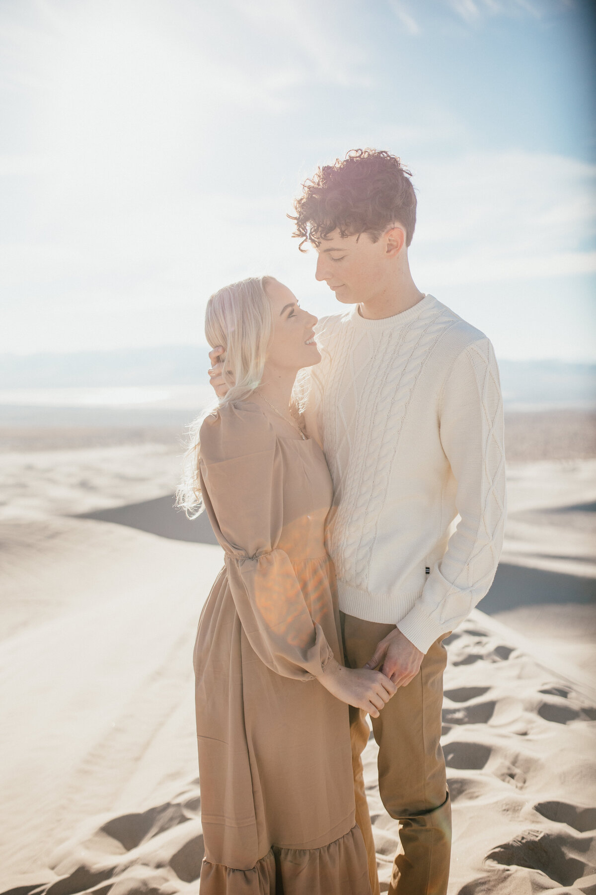 A Sand Dunes Engagement Photography Session - 10