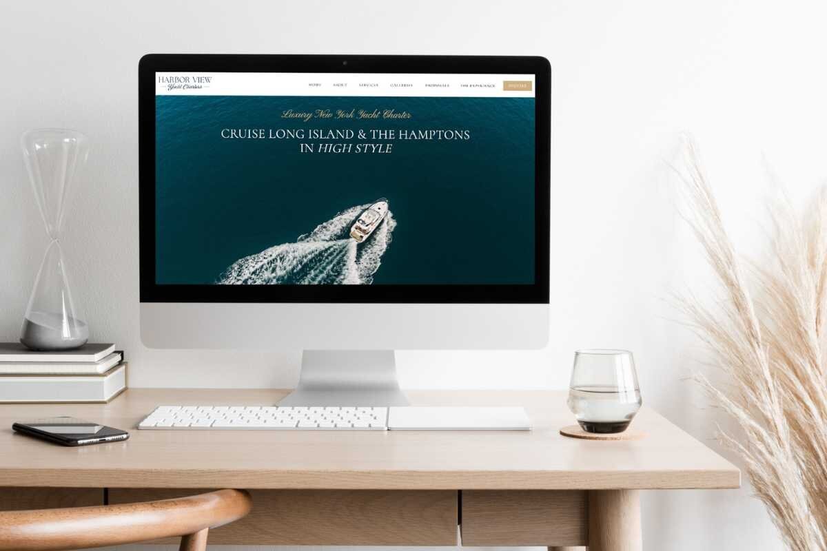 custom Showit website design for a wedding photographer in Orange County