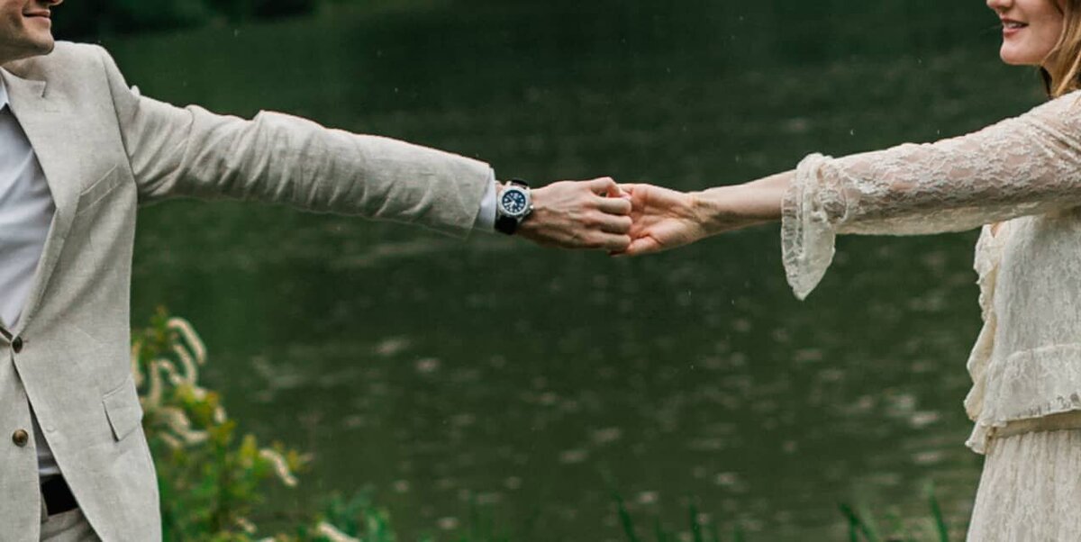 Intimate NYC elopement photography with editorial style.