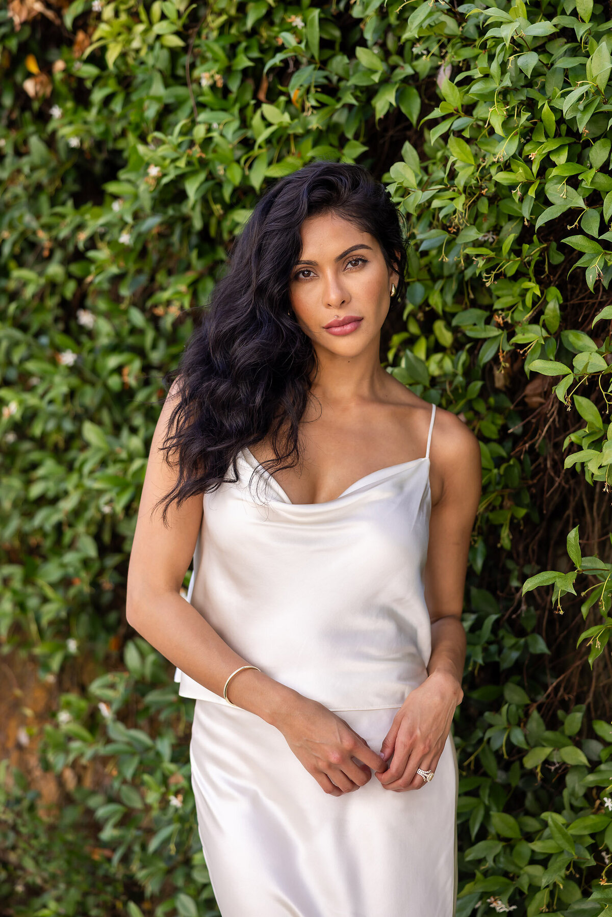 A portrait of a model at Alys Beach, Florida.  Senior portraits.
