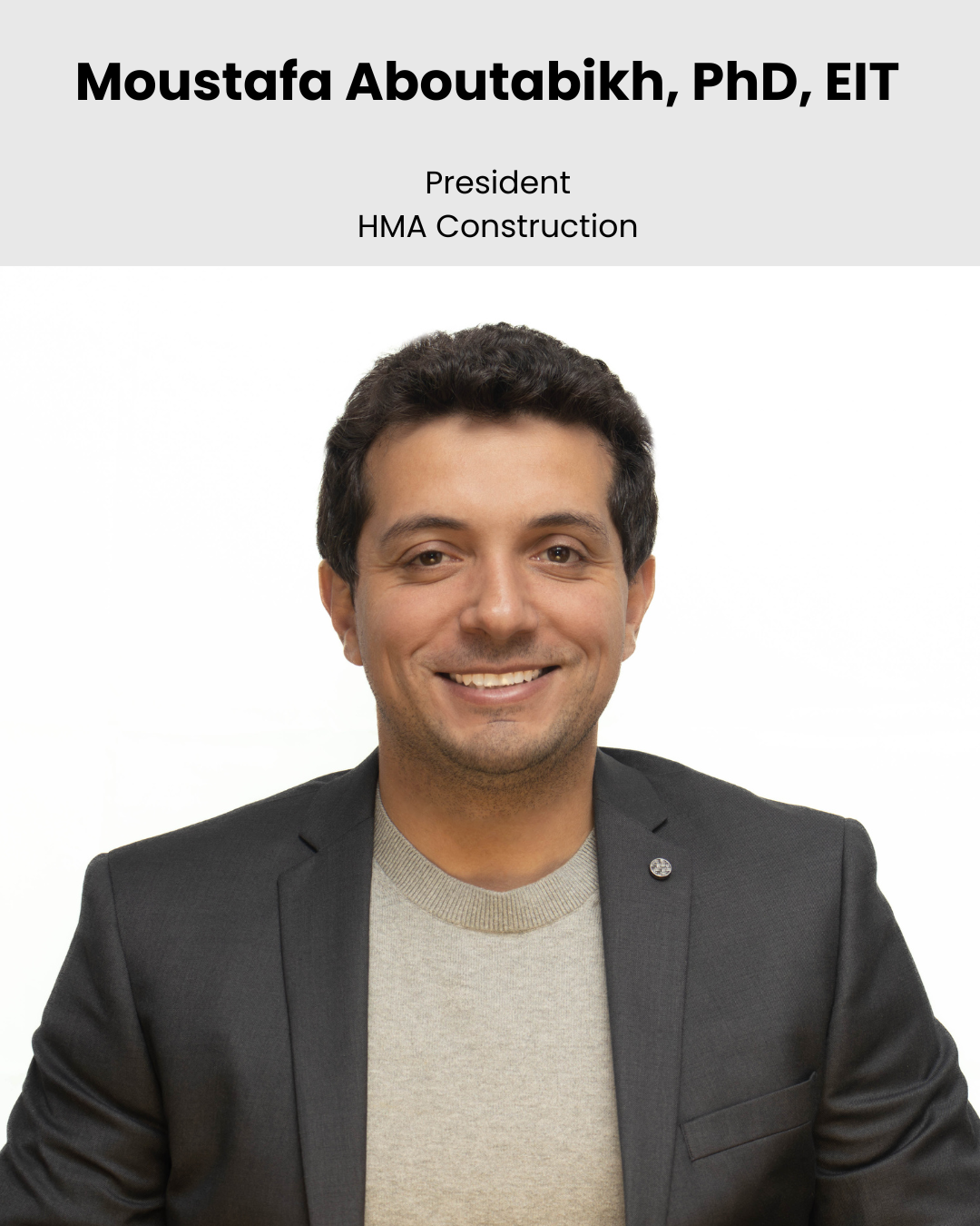 Moustafa Aboutabikh, PhD, EIT