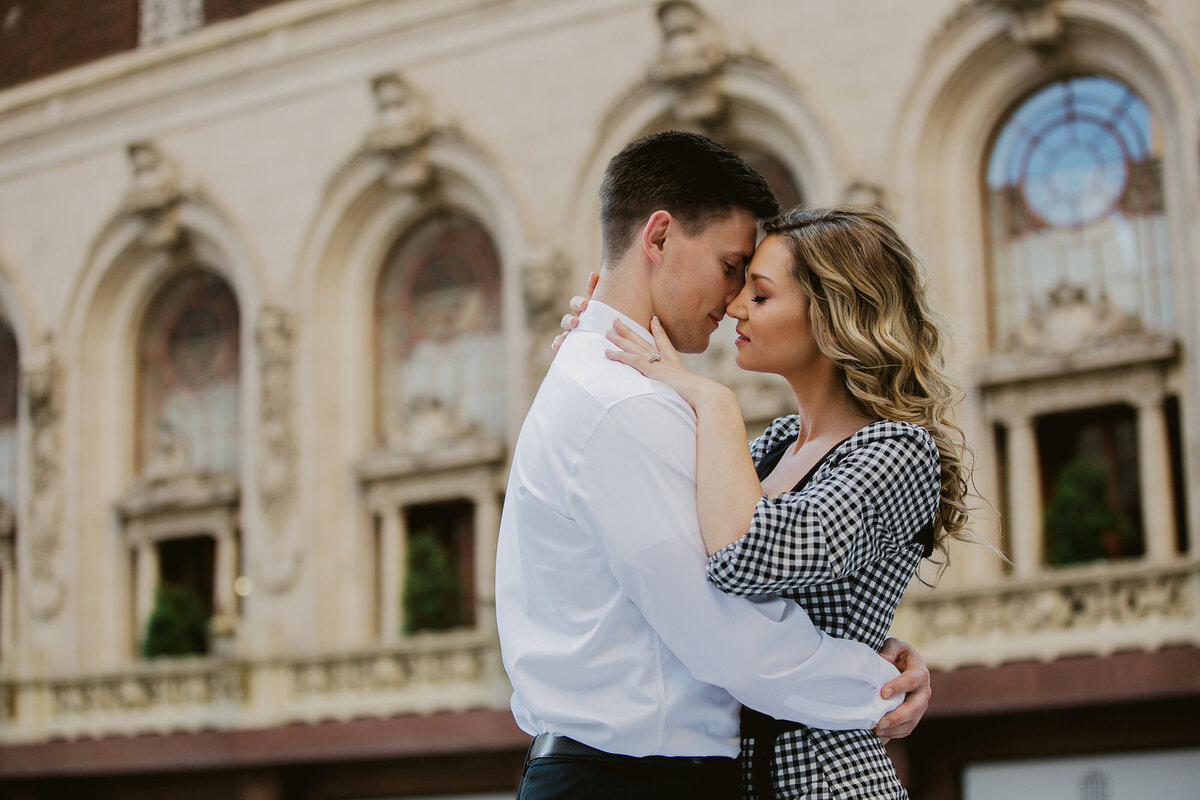 Dallas skyline engagement photos Hampton Morrow 0038