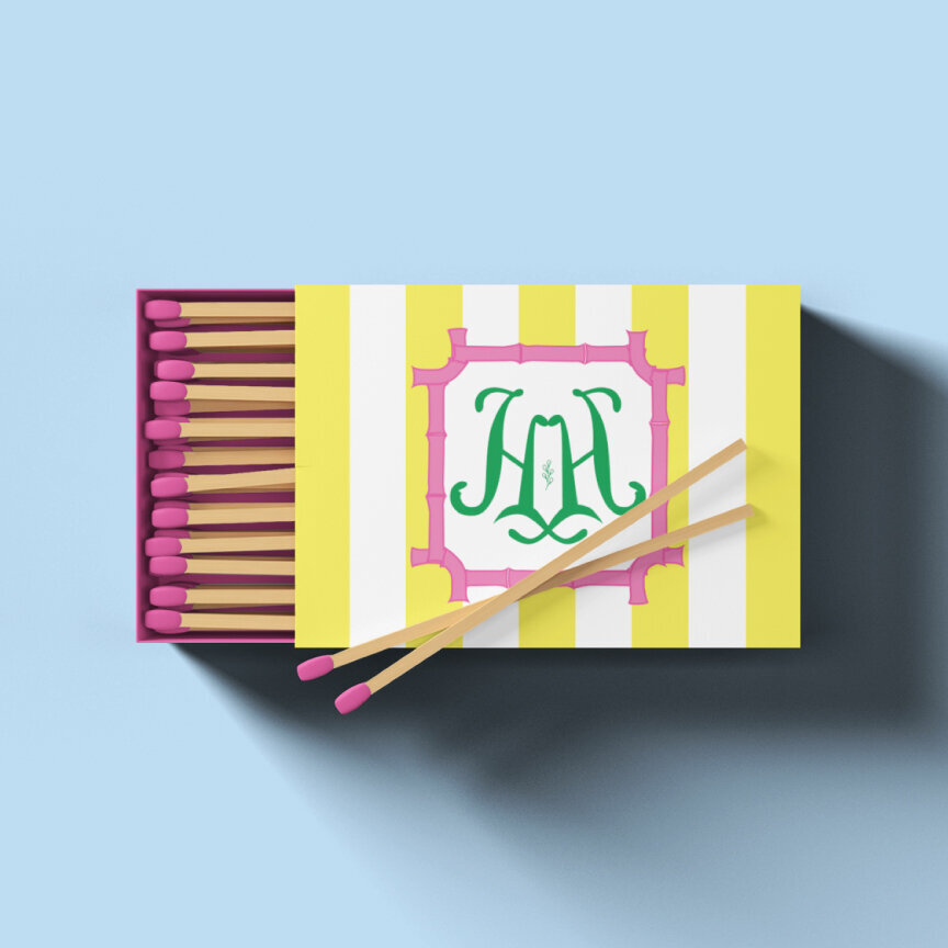 Preppy-Bamboo-Matchbox