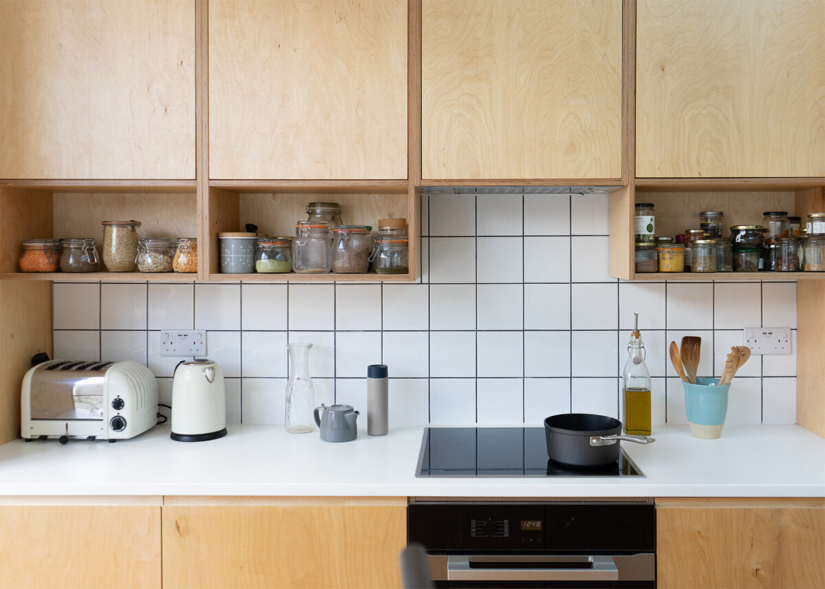 Bespoke plywood cabinetry