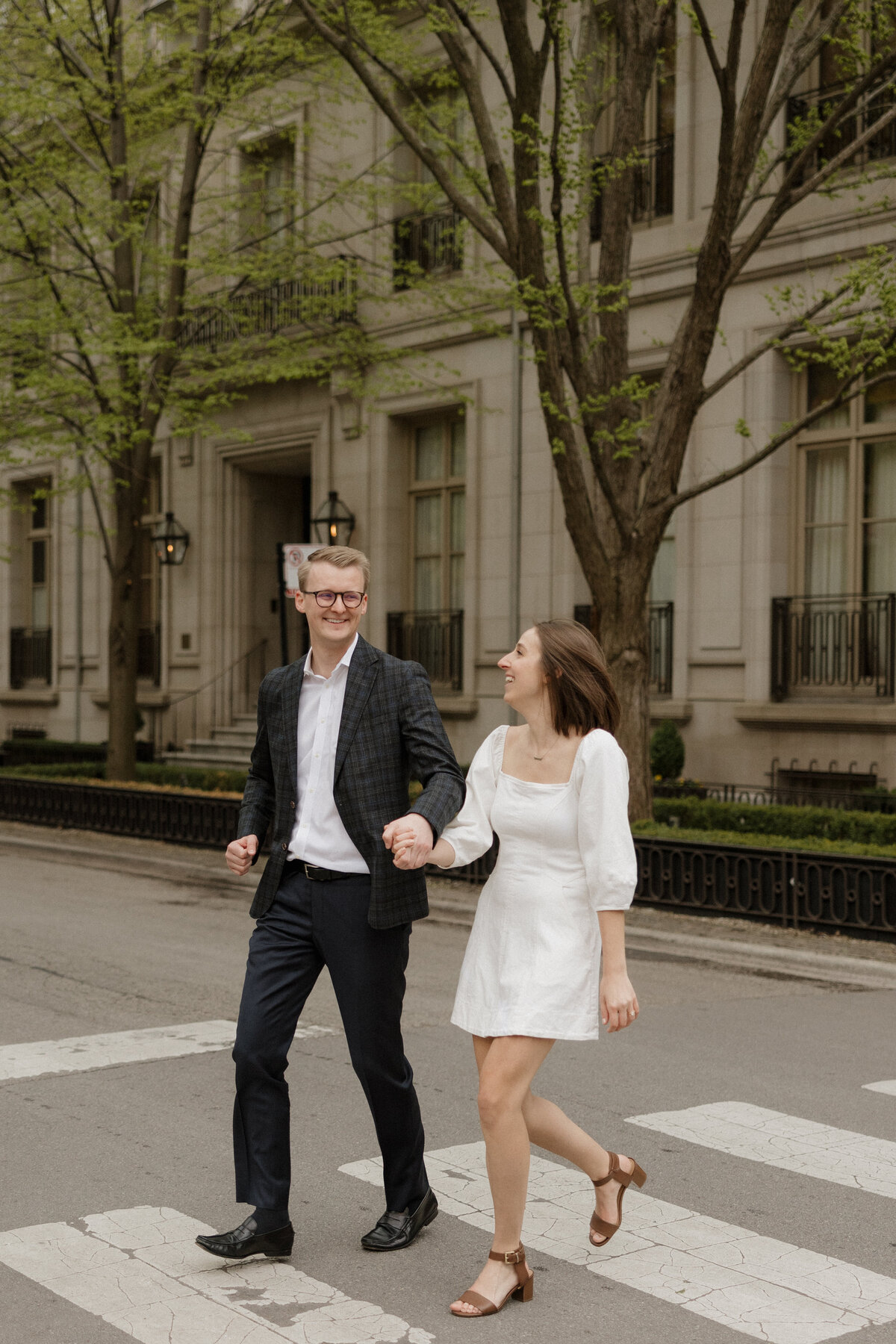 Indianapolis engagement photographer city session photo