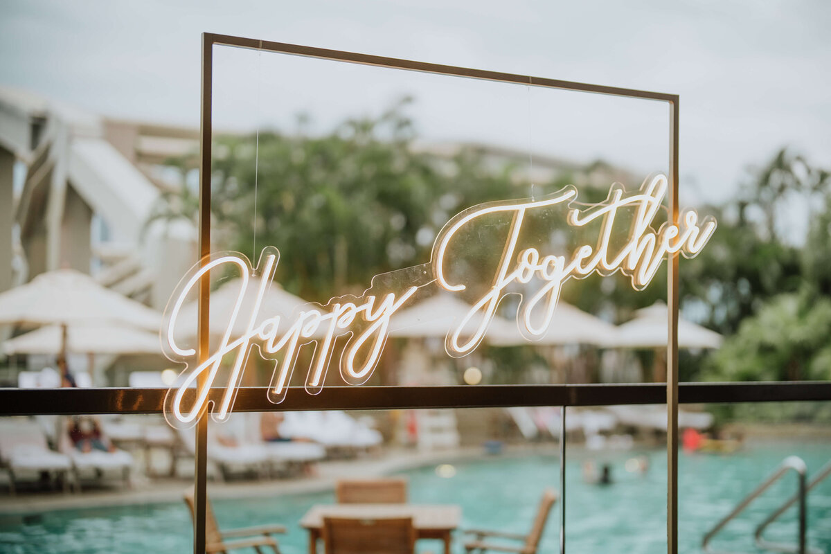 Hong Kong Wedding Neon Sign