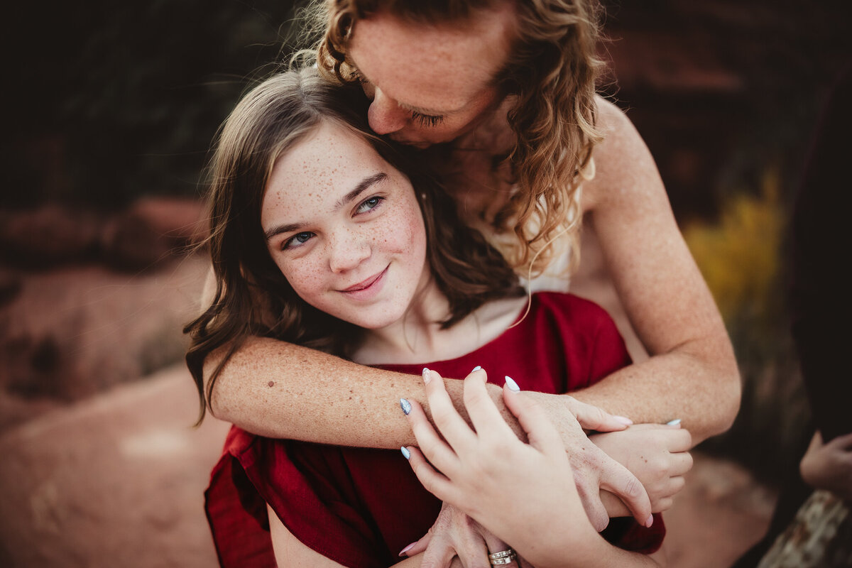 mother and daughter photo