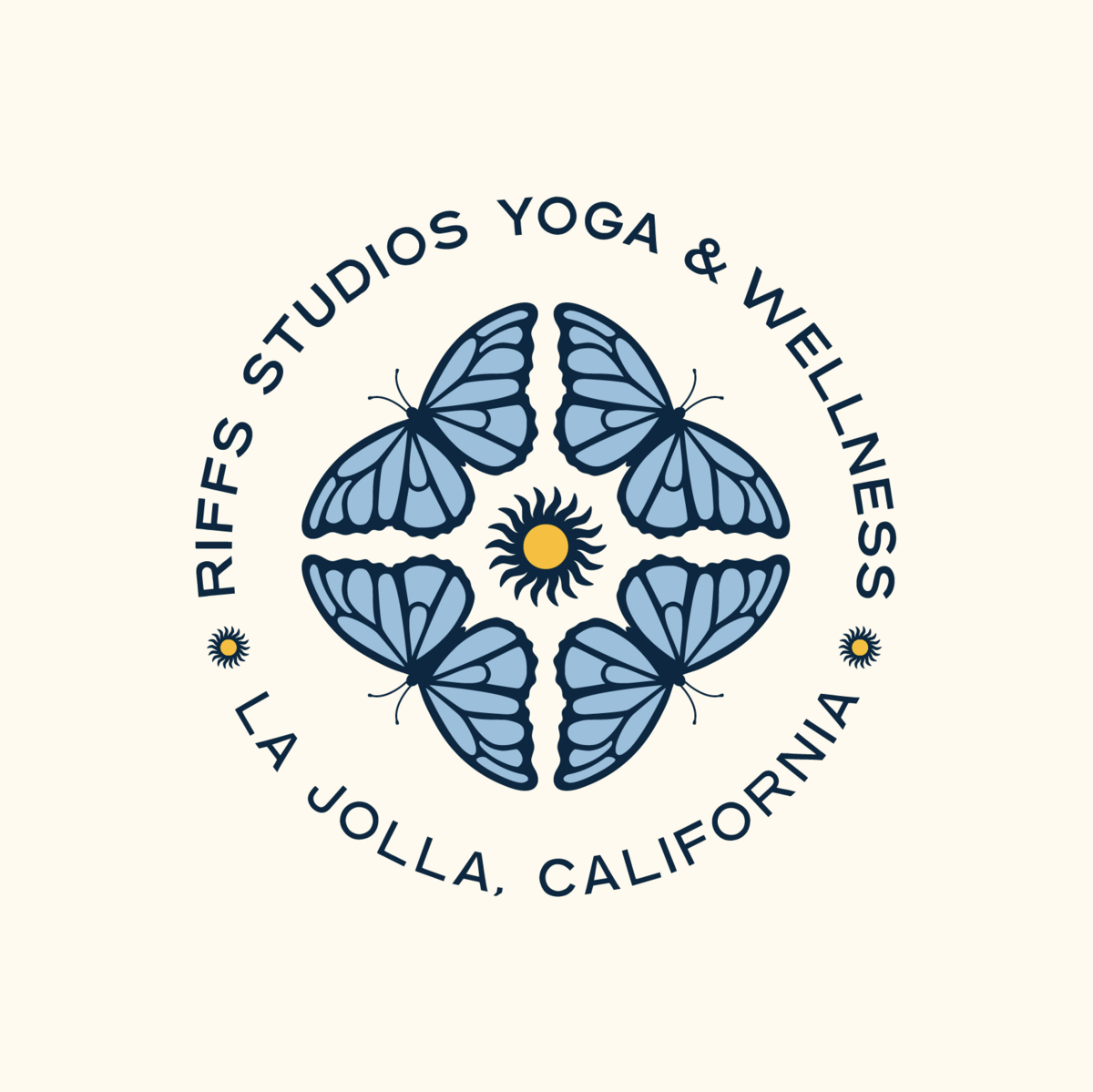 Logo Design for San Diego Yoga and Wellness Studio - Create & Wander