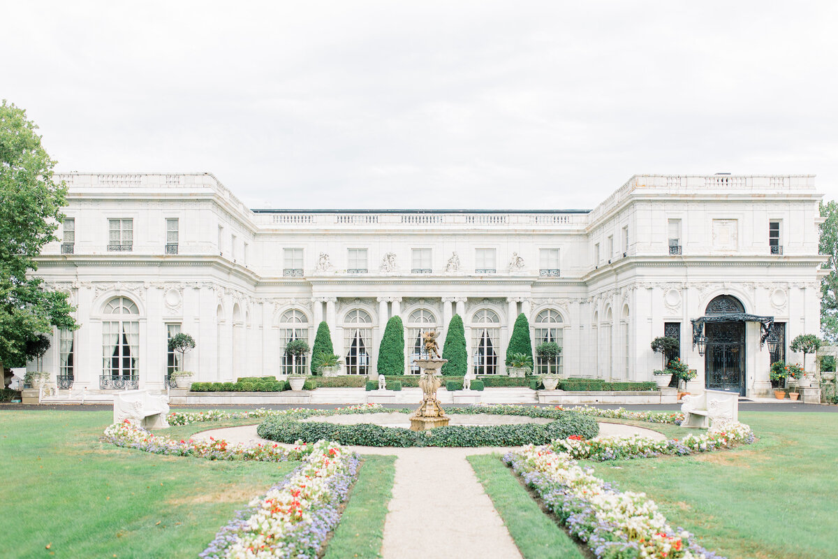Rosecliff mansion in Newport Rhode Island