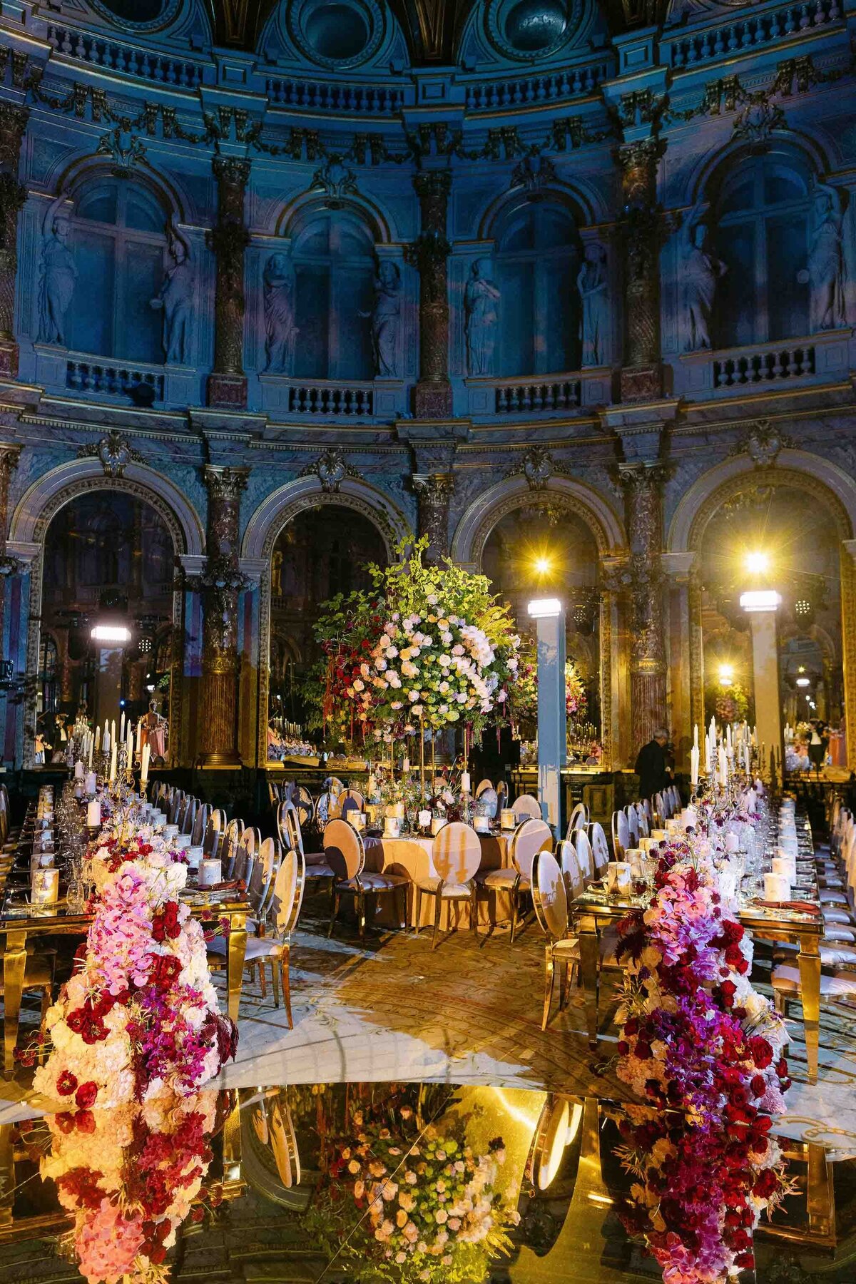 extravagant wedding in paris france 73