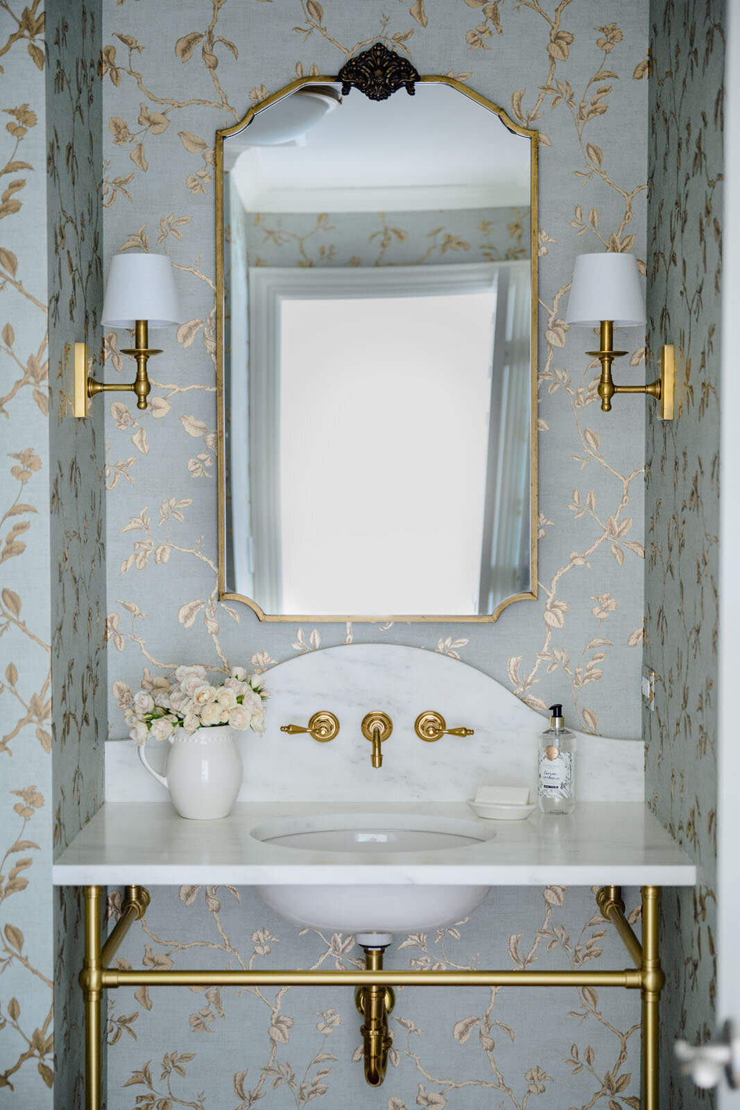 z Bathrooms- Interiors-Inverness-Illinois-Powder Bath 1