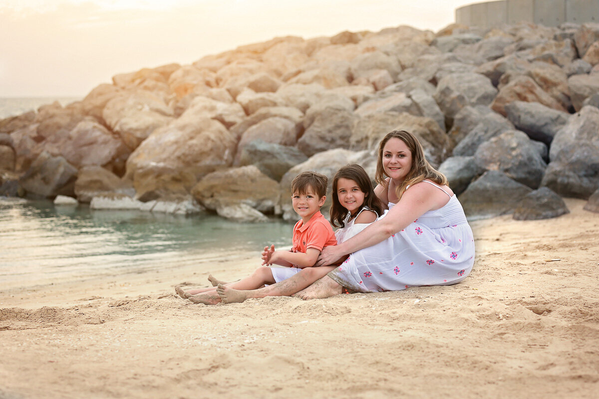 Vancouver beach family photo session