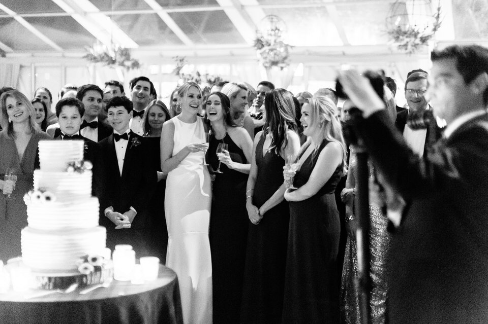 black and white reception photos greenwich wedding