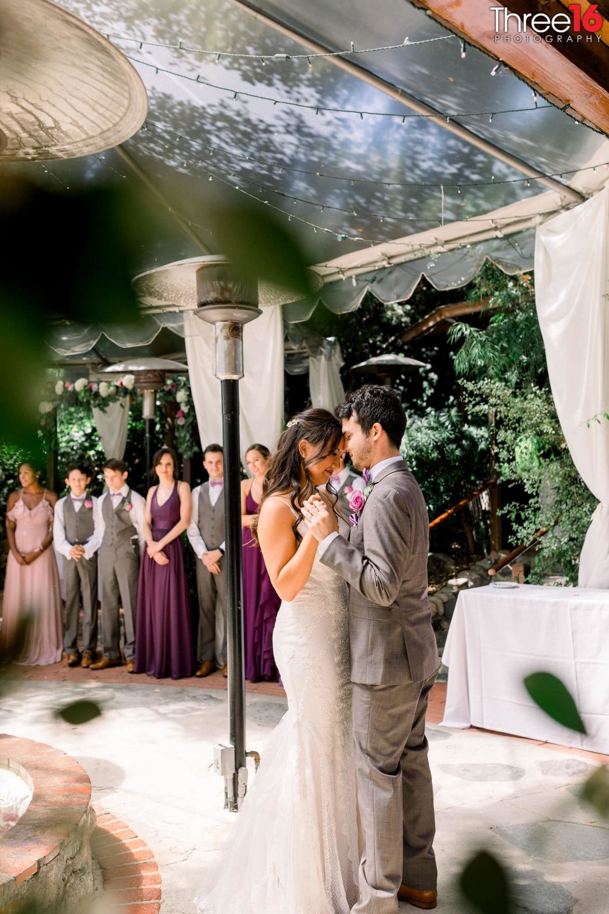 Bride and Grooms first dance as married couple