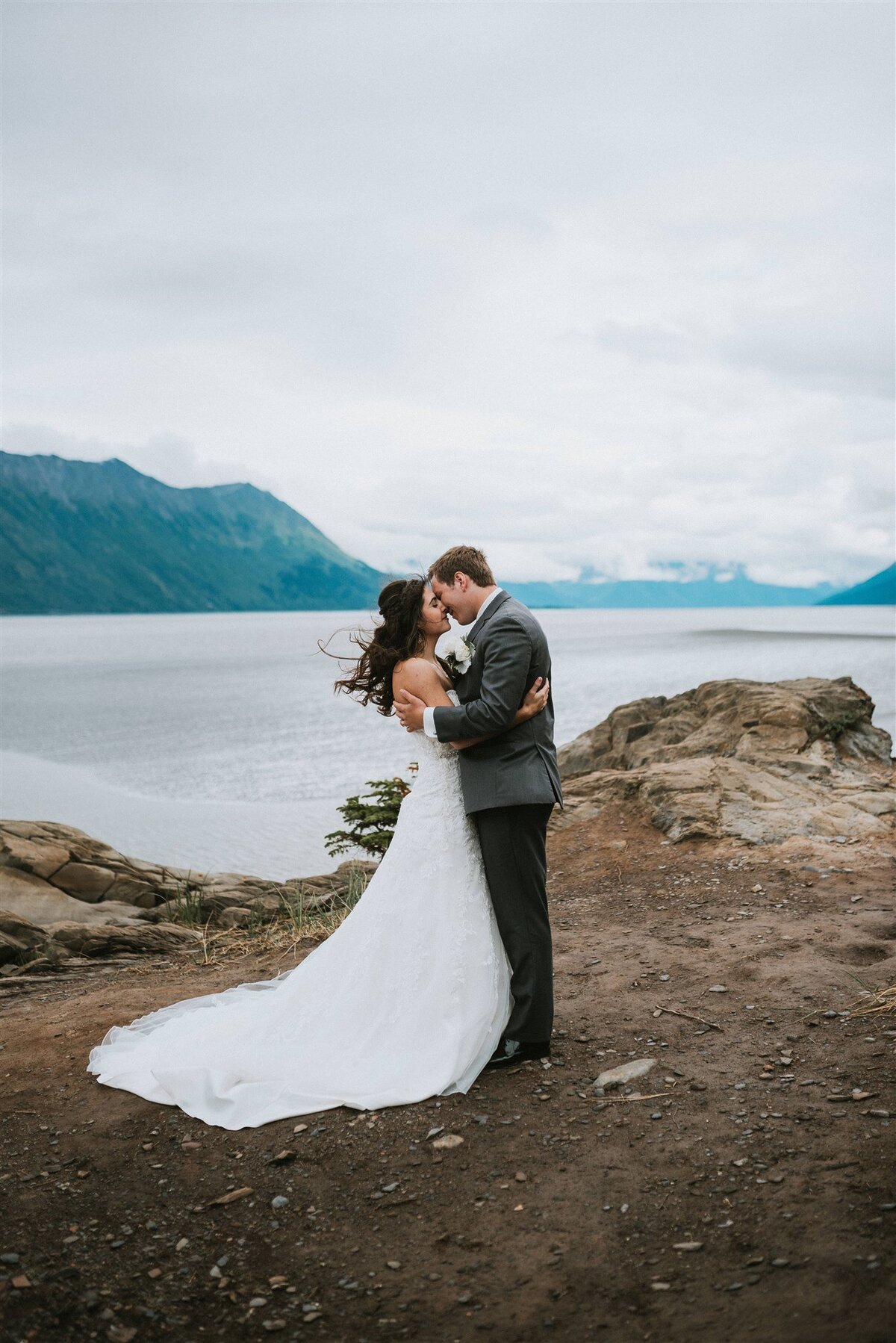 Hope Alaska Wedding | Alaska Forest and Trail | Alaska Wedding Photographer3