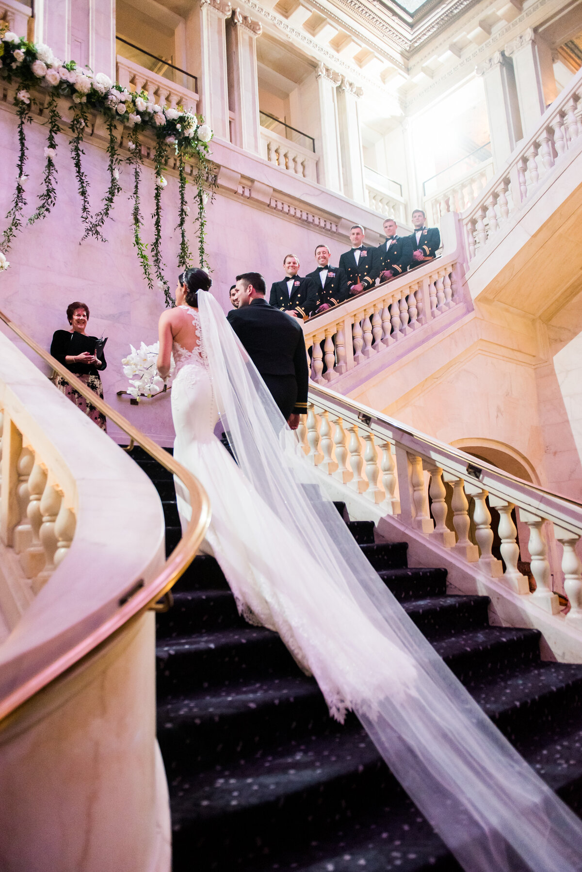 weddings at the renaissance pittsburgh staircase