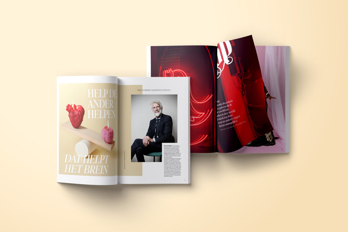 Jubileum magazine Majoor ontwikkelt voor het Leger des Heils, over Majoor Bosshardt. Begeleiding, productie, redactie en ontwerp magazine door Bladkamer.