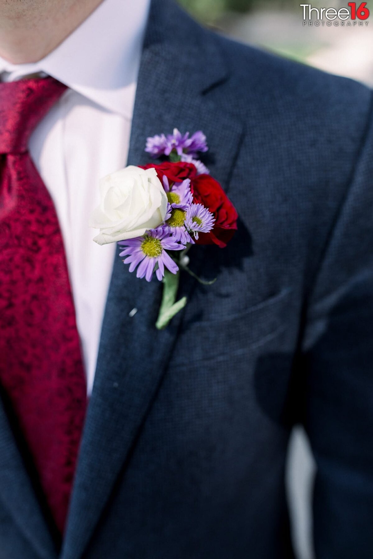 Groom to be's boutonniere