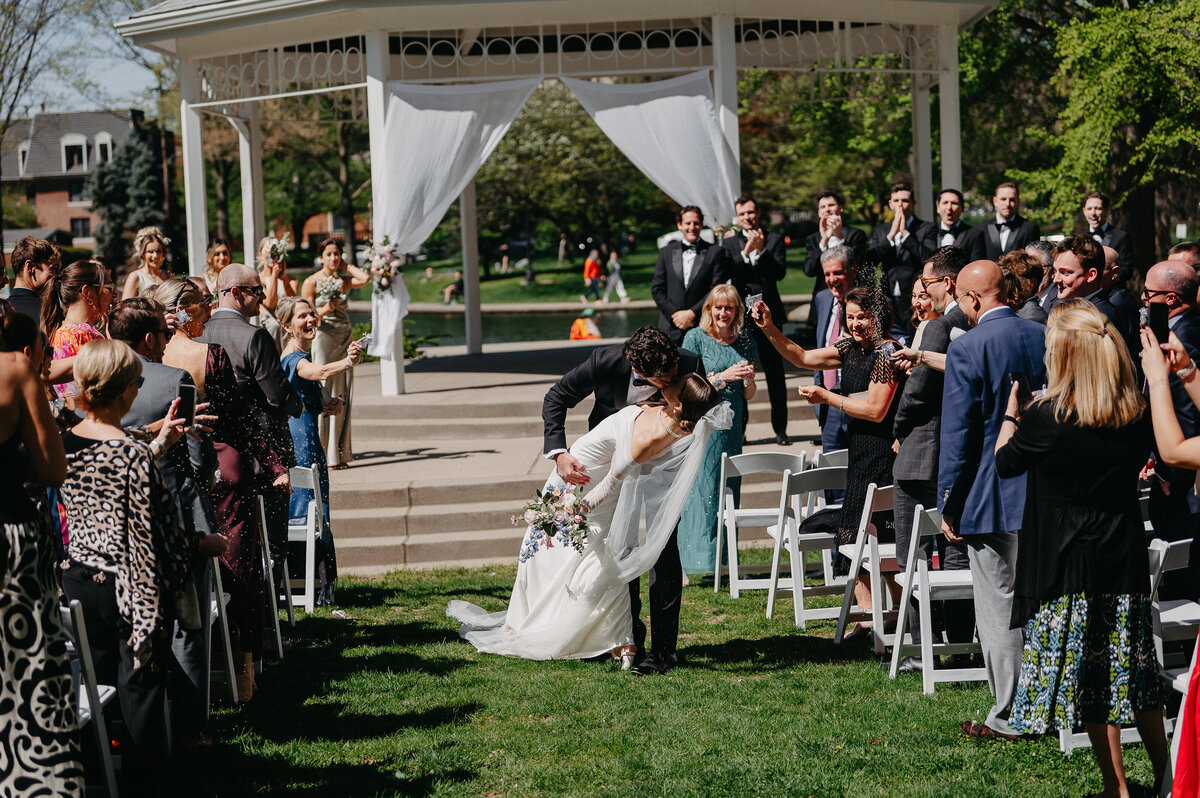 Goodale Park Wedding Ceremony